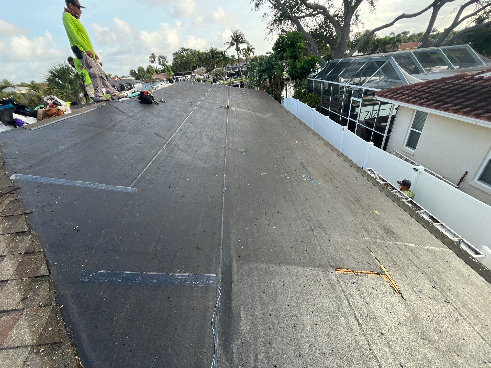 Project in St. Petersburg 33711 by Mitchell Roofing Company LLC 