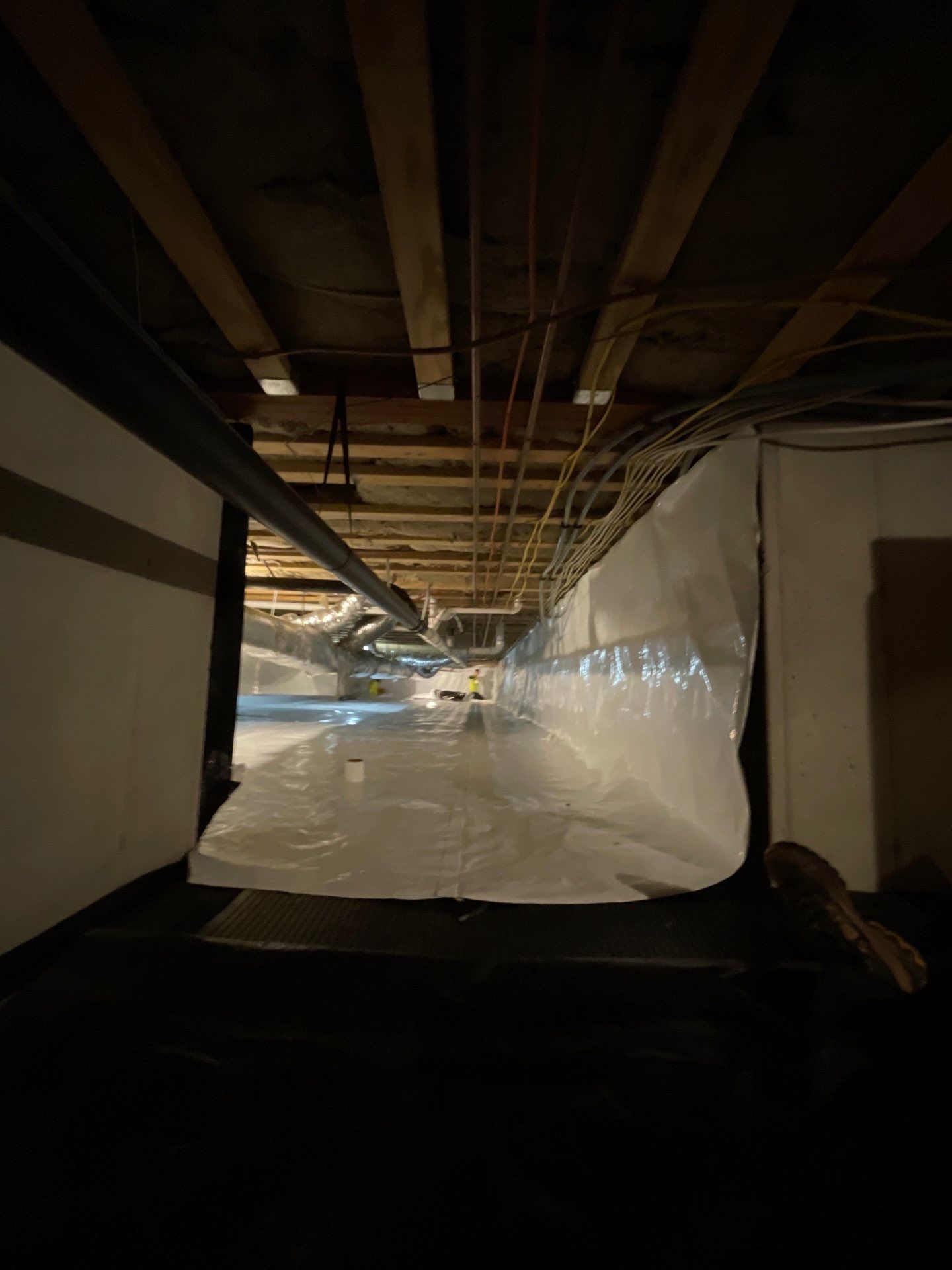 Crawl Space Encapsulation by NYS Foam & Energy
