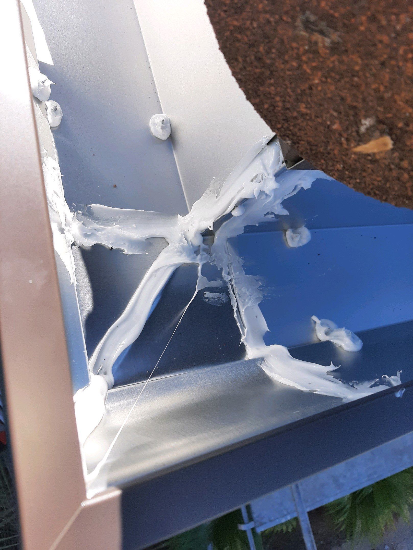 Gutter Installation using Royal Brown K-Style Gutters by Gutter Professors