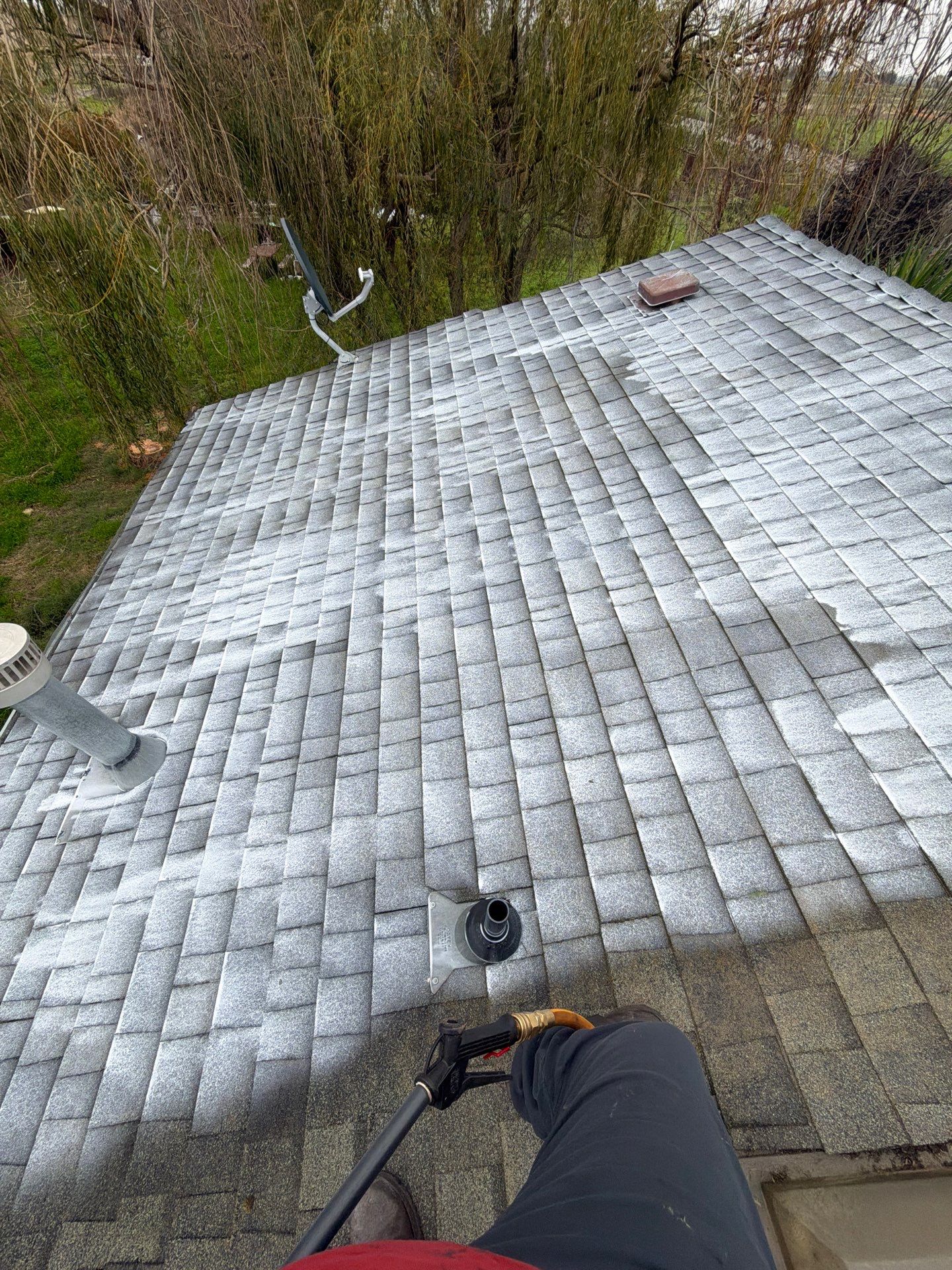 Roof Rejuvenation using Roof Maxx Treatment by Roof Maxx of Folsom