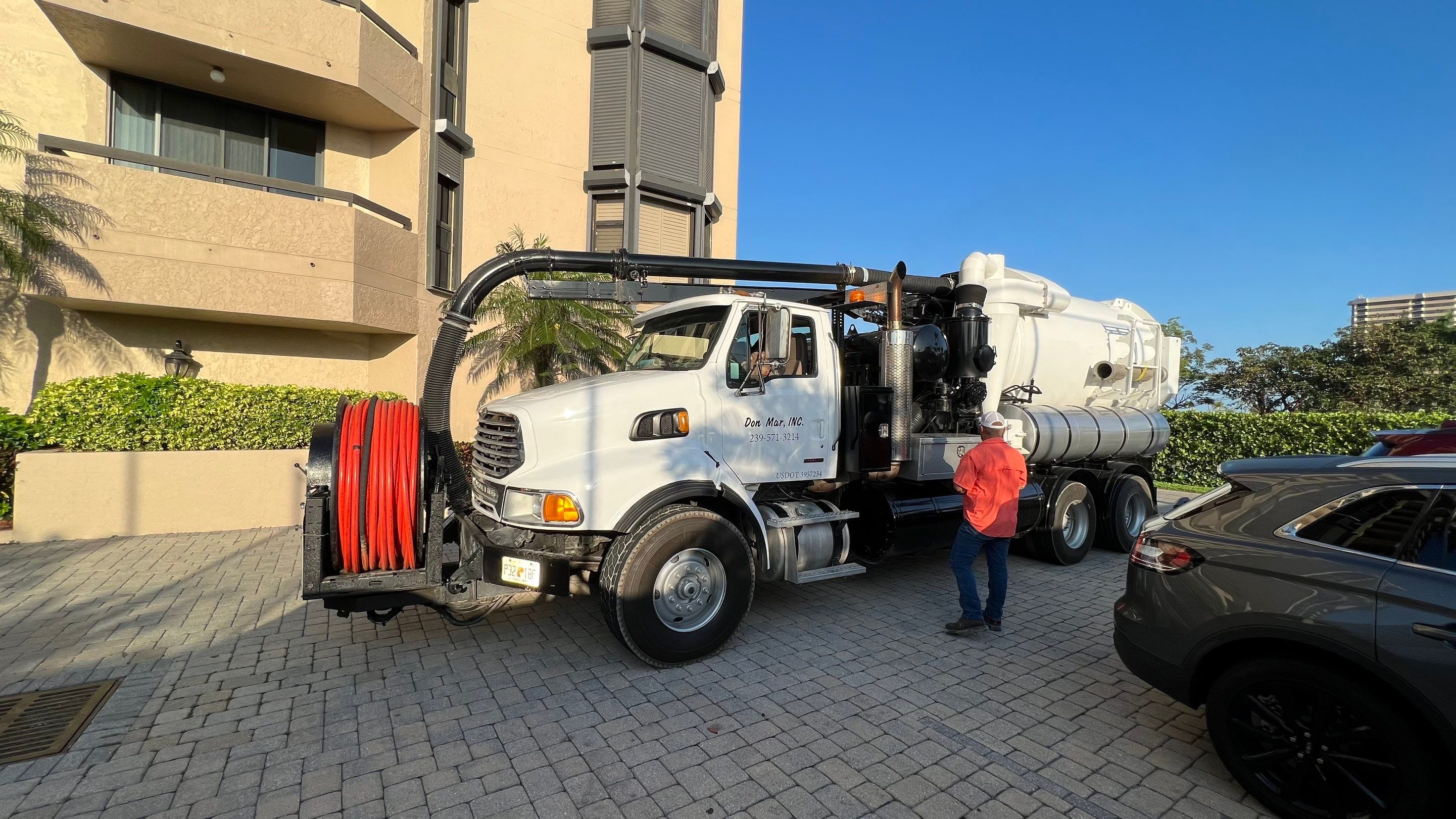 Condo Storm Water System Maintenance by Don Mar, Inc. Storm Water Solutions