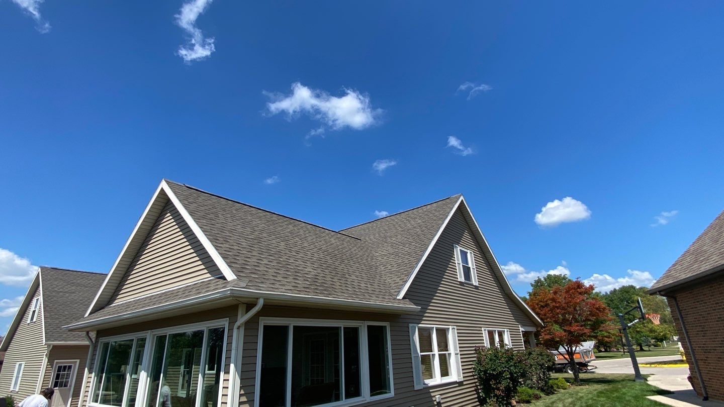 Residential Roofing Installation using GAF Timberline HDZ Weathered Wood by Nitro Roofing and Construction