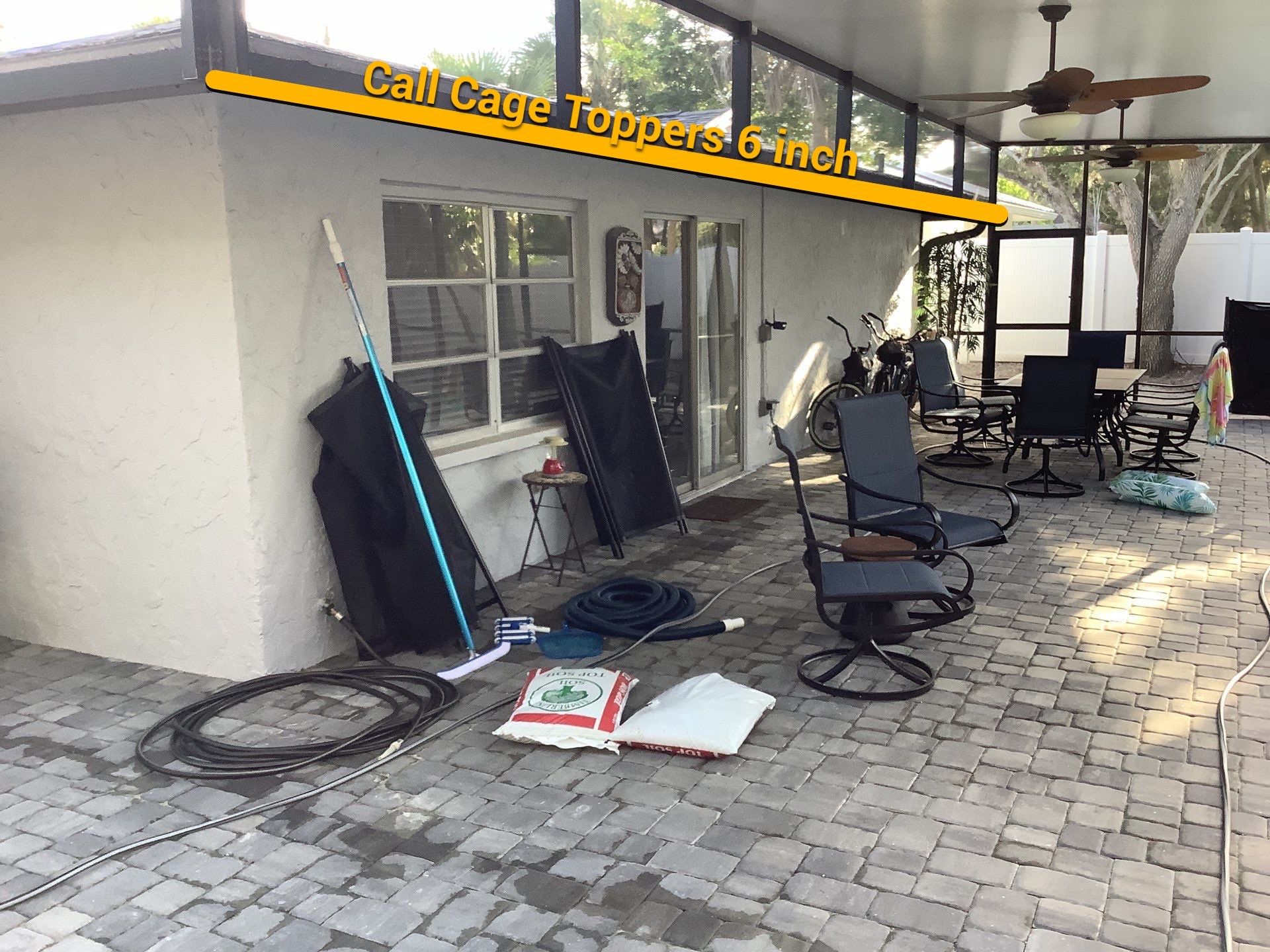 Black Seamless Gutters Installation in Siesta Key FL by Gutter Professors