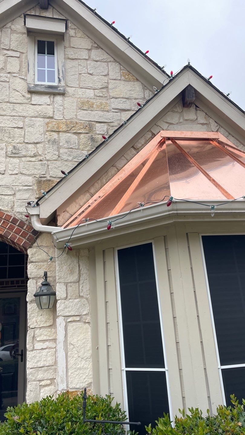 Copper Bay window by Springtree Restoration 