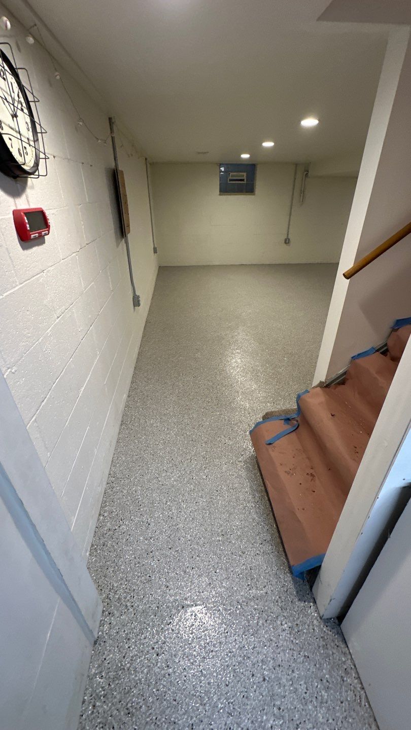 Basement Project in Bradford Woods by Floors in a Day, Inc