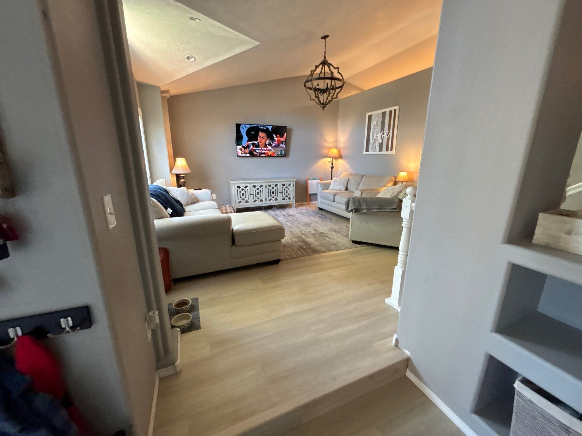 Sioux Falls Interior Painting and Luxury Vinyl Plank Flooring Installation by Select Painting, Coatings & Garage Cabinets