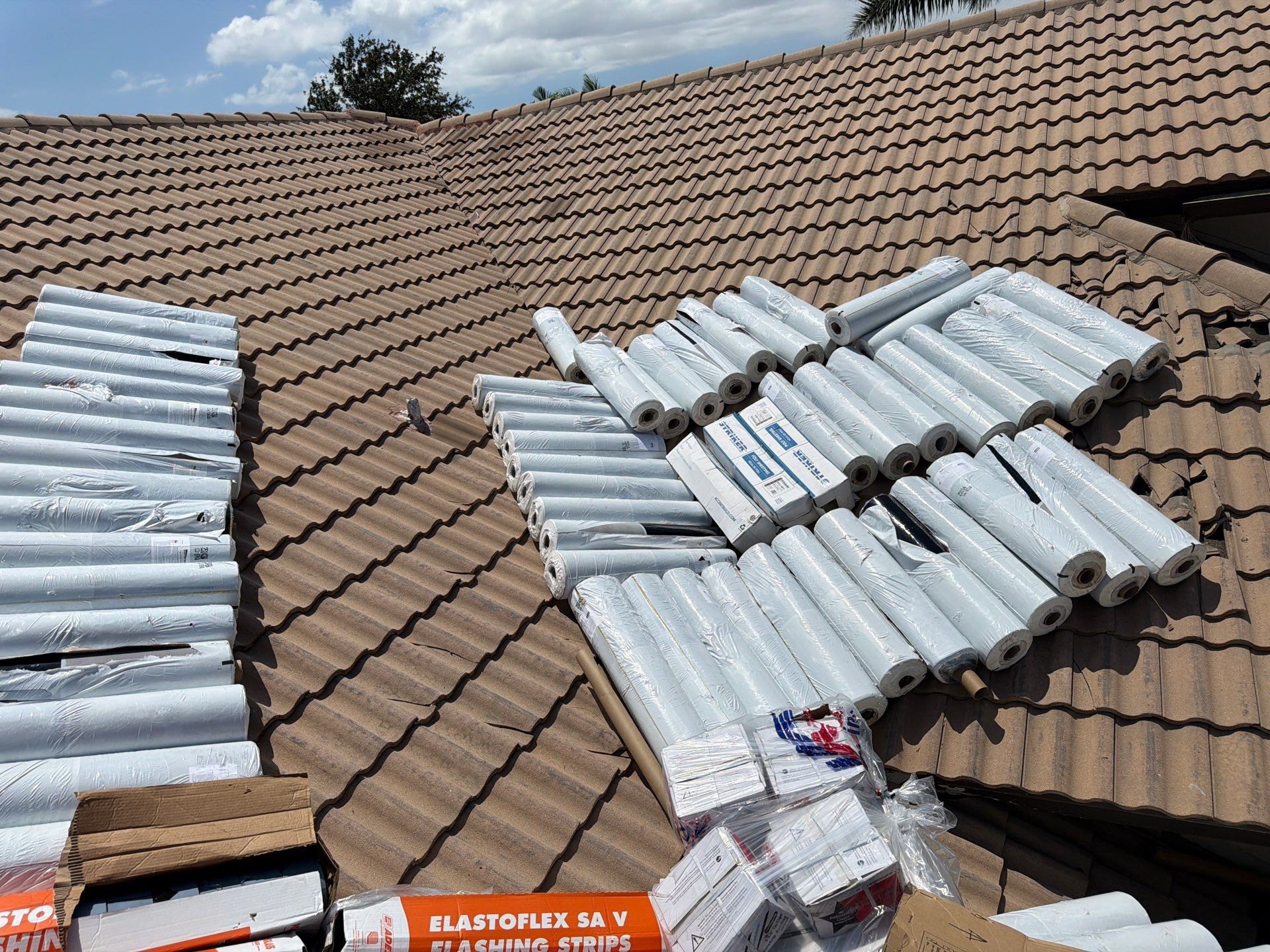 Residential Roofing Installation using Crown by BLUES BROTHERS ROOFING