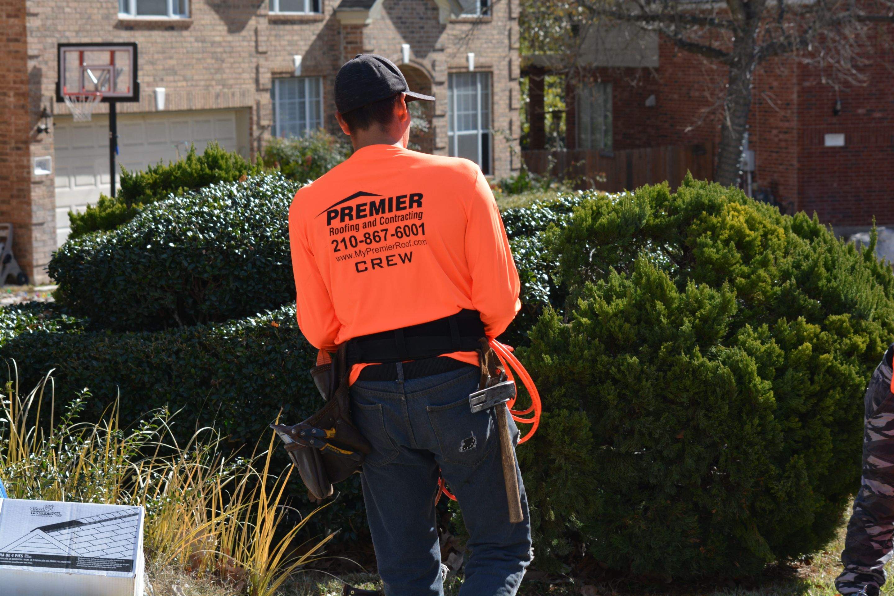 Residential Roof Replacement using Pinnacle Pristine 30 Year Laminate Shingles by Premier Roofing and Contracting
