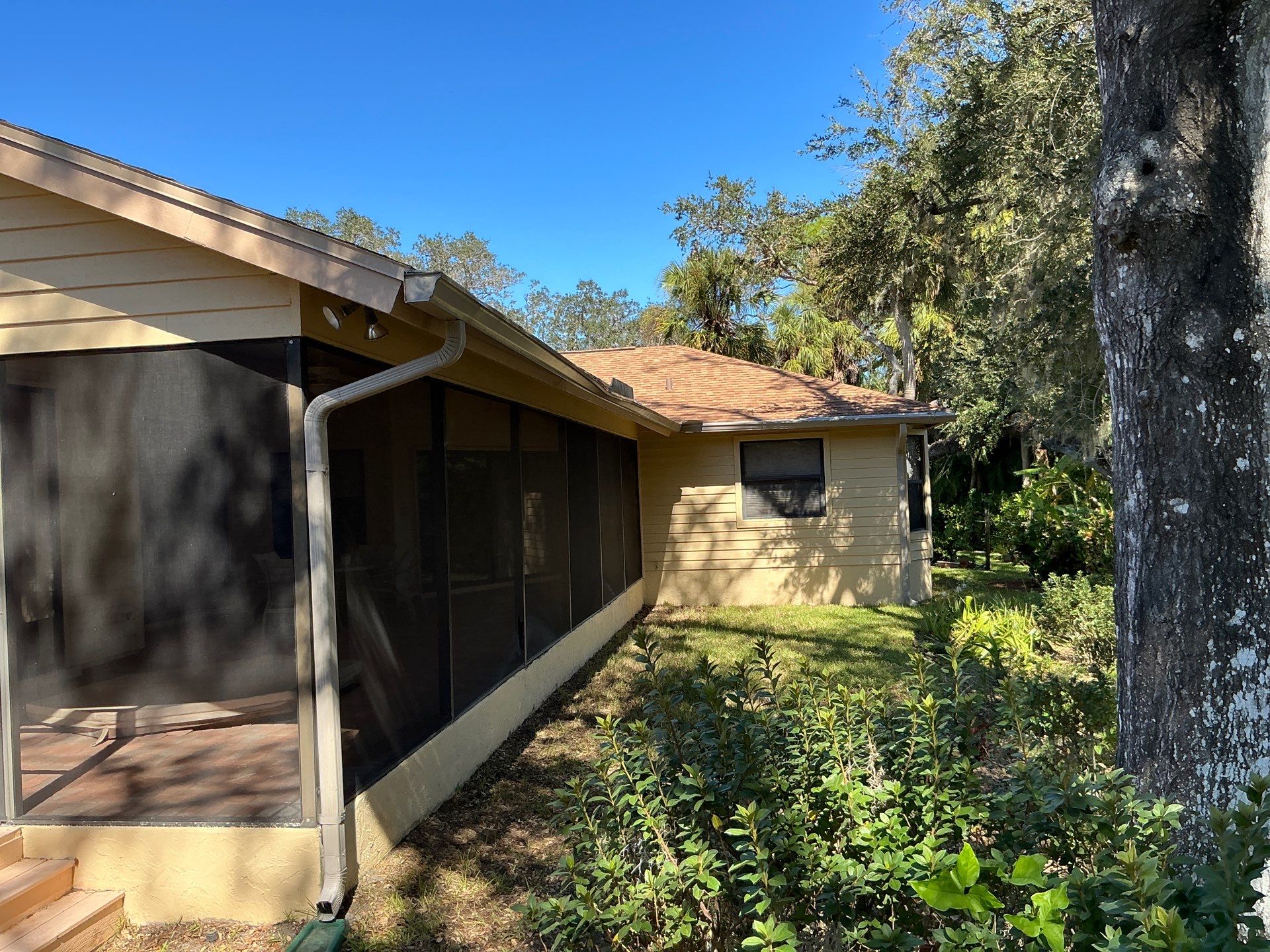 Gutter Guard Installation + New Downspouts in Sarasota FL by Gutter Professors