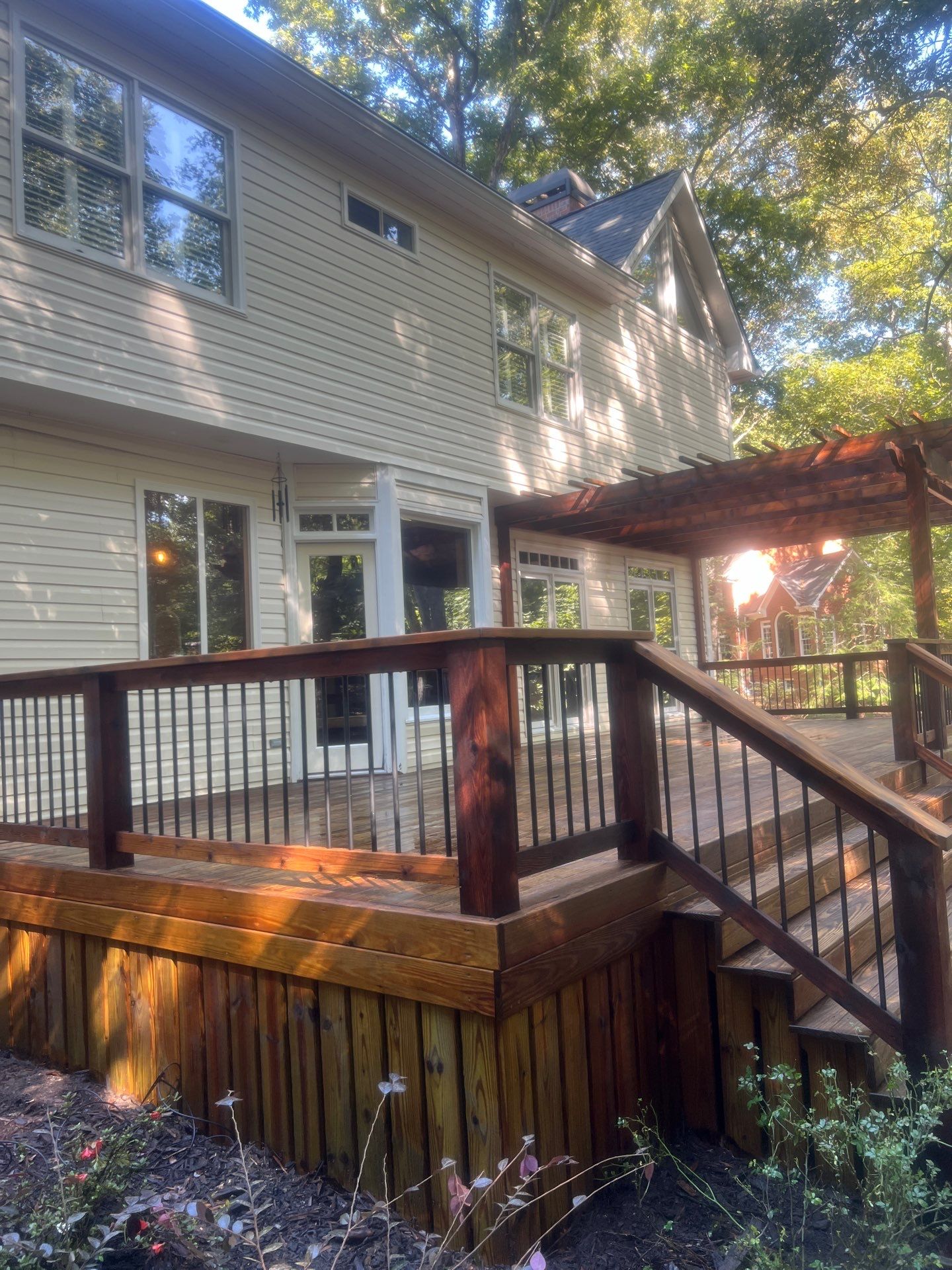 Wood Deck and Pergola using Wood Sealant by DuraSeal