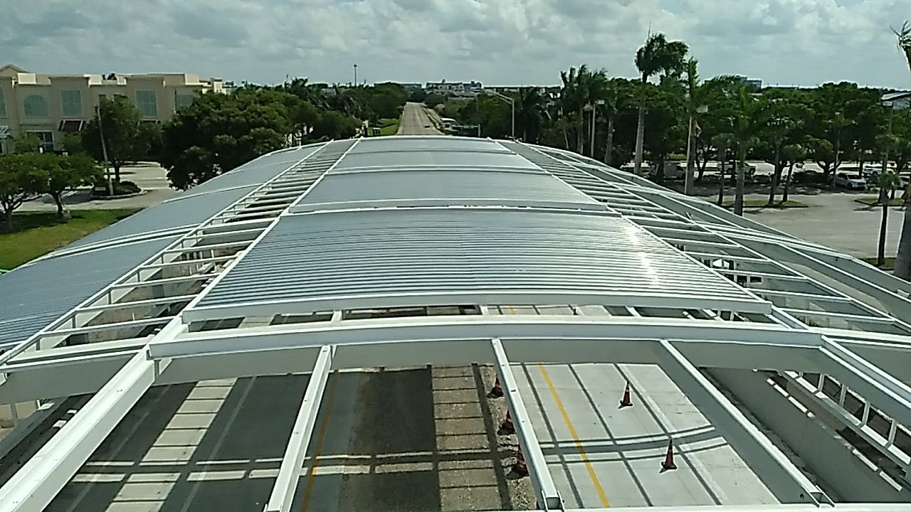South Corridor Rapid Transit Bus Stations by RoofSmith of Tampa Bay