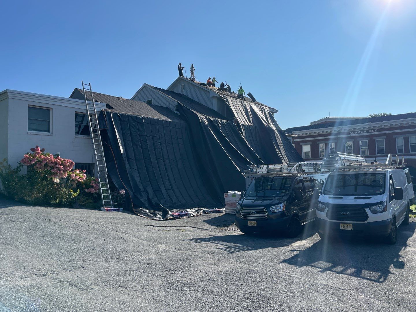 Commercial Roofing Installation using GAF Timberline  by All Site Roofing