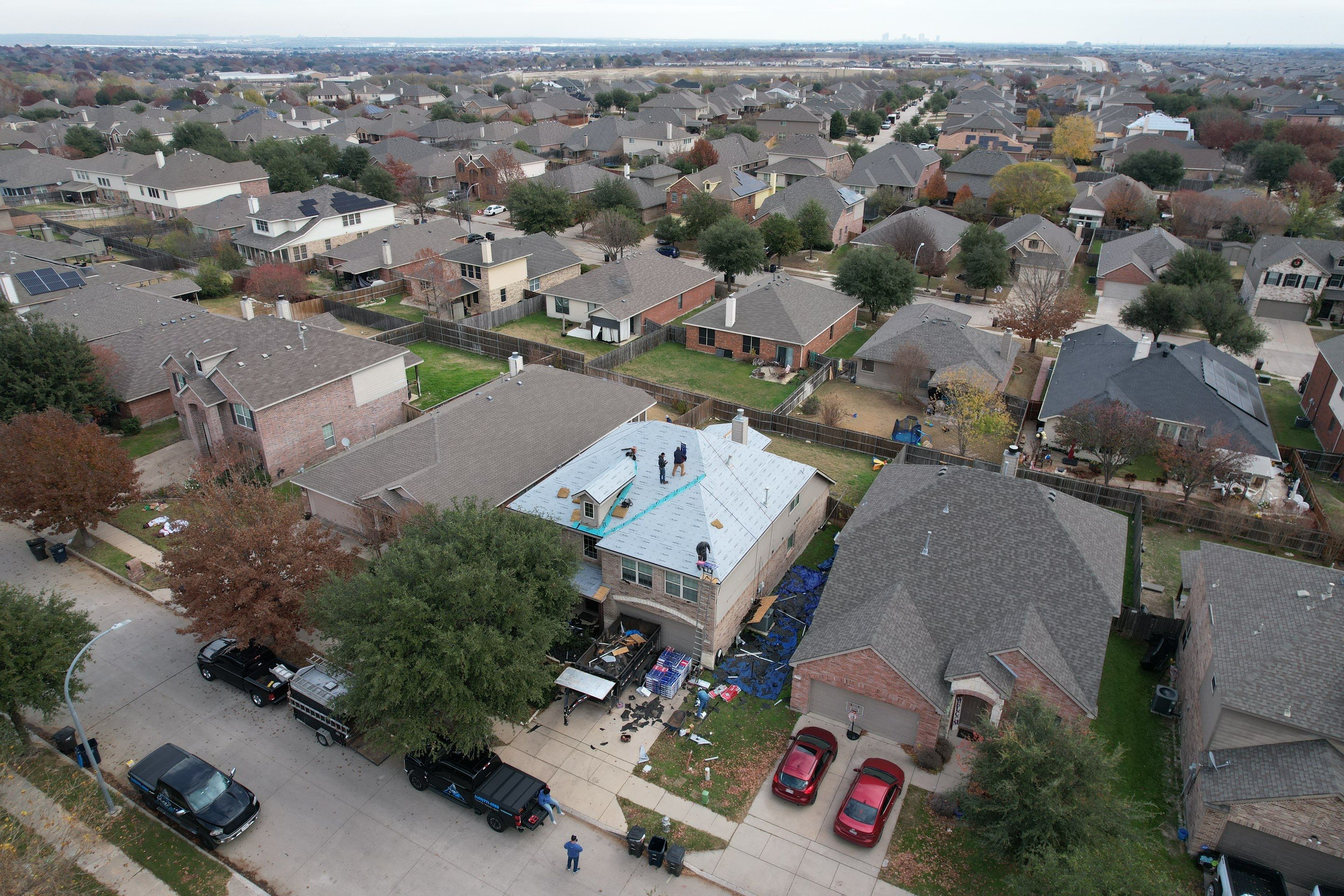 Project in Fort Worth by Zeus Exteriors