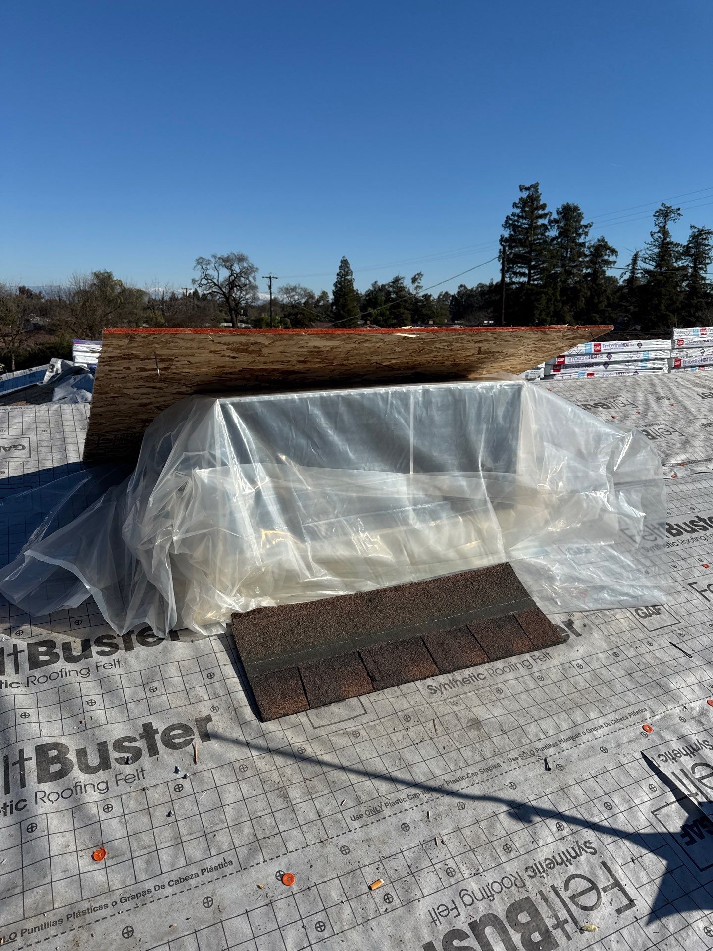 Roof Installation  by Grandmark Service Company