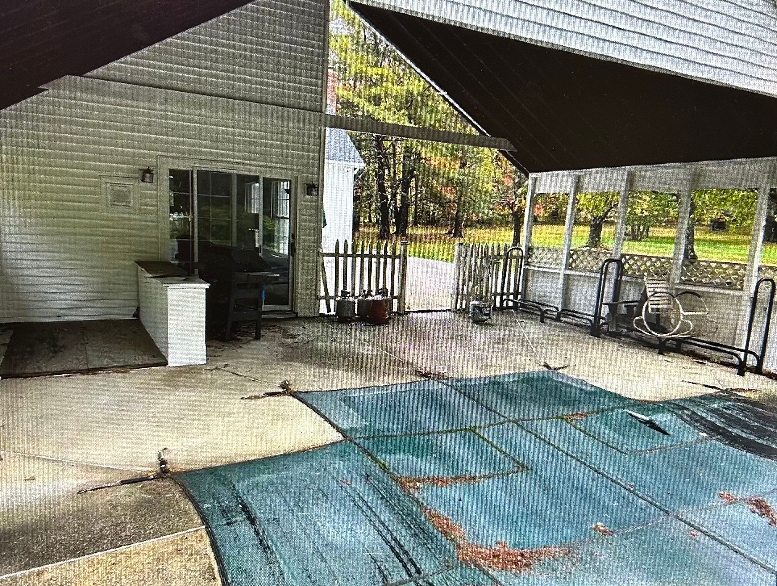 In-Ground Swimming Pool Renovation and Concrete Decking in Old Chatham by Cypress Pools and Spas
