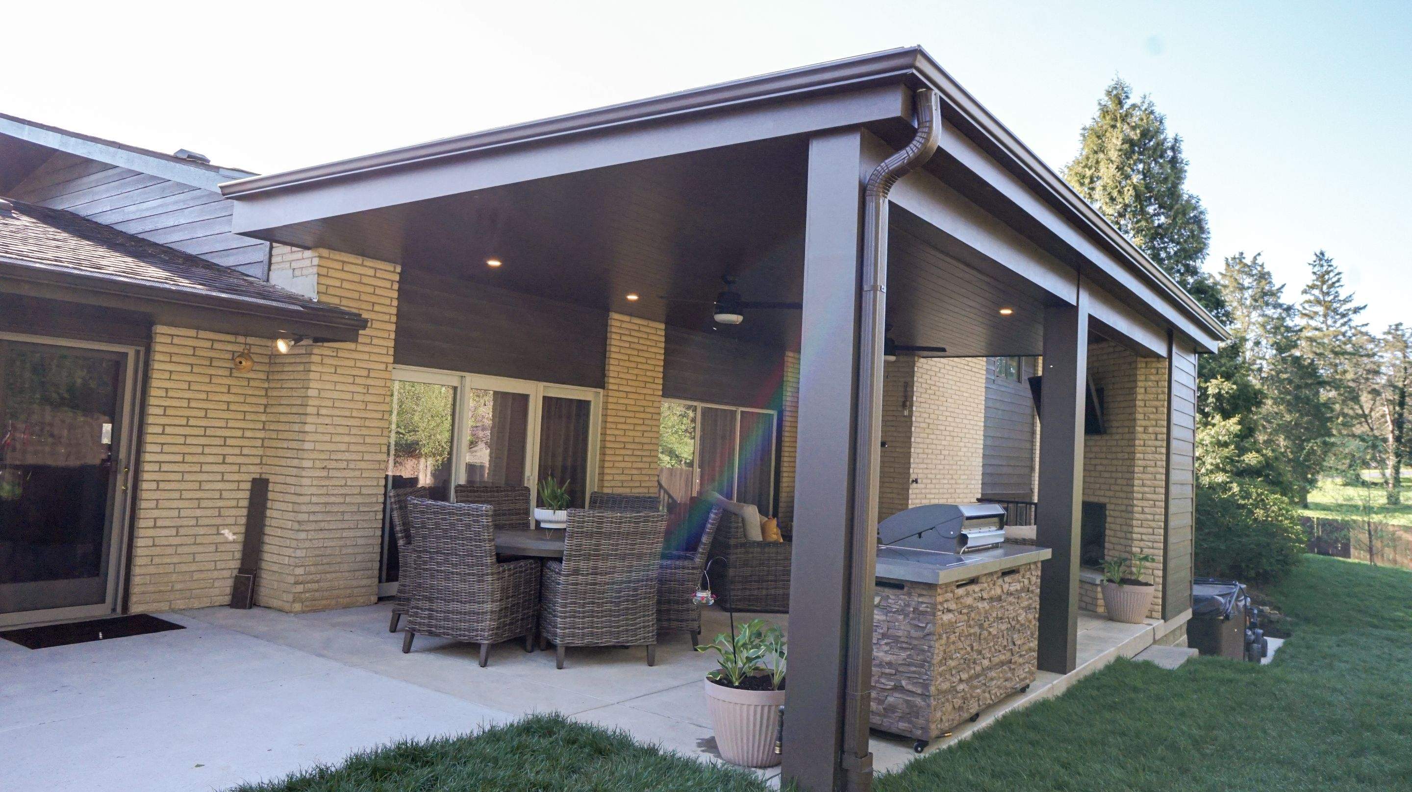 Centerville Covered Patio by Zengel Group