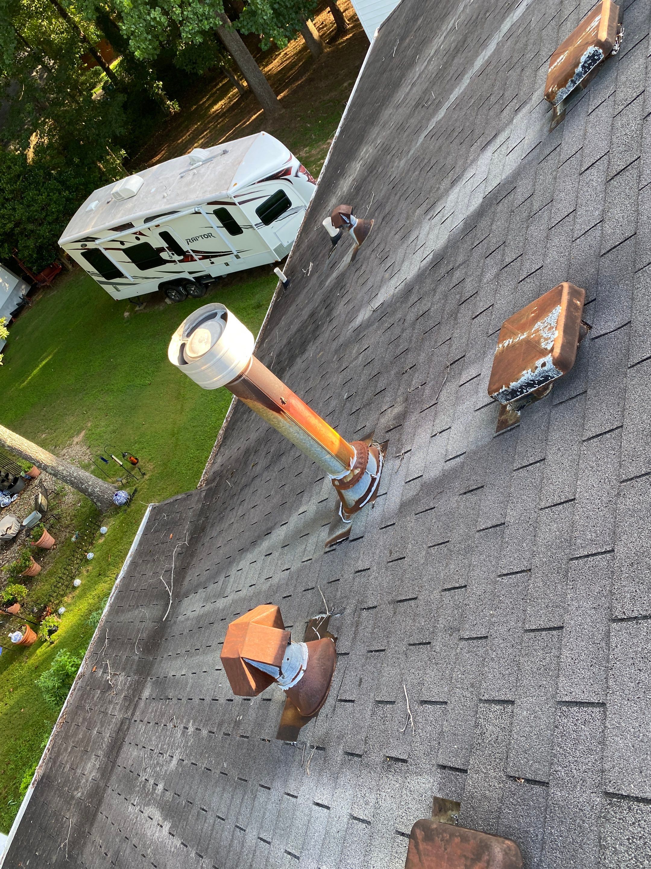 Hail Damage  by Deerfield Roofing LLC