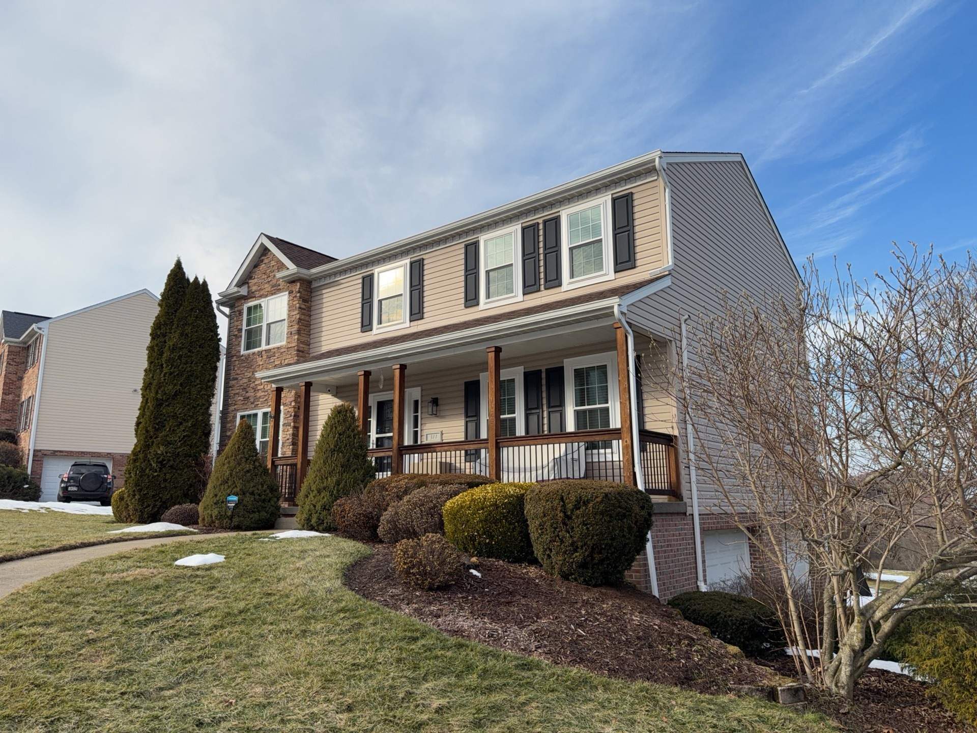 Provia Cedar Peaks Vinyl Siding in Cranberry TWP by Ideal Siding Pittsburgh