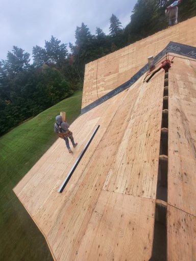 New Roof in Bow New Hampshire by Tall pine roofing
