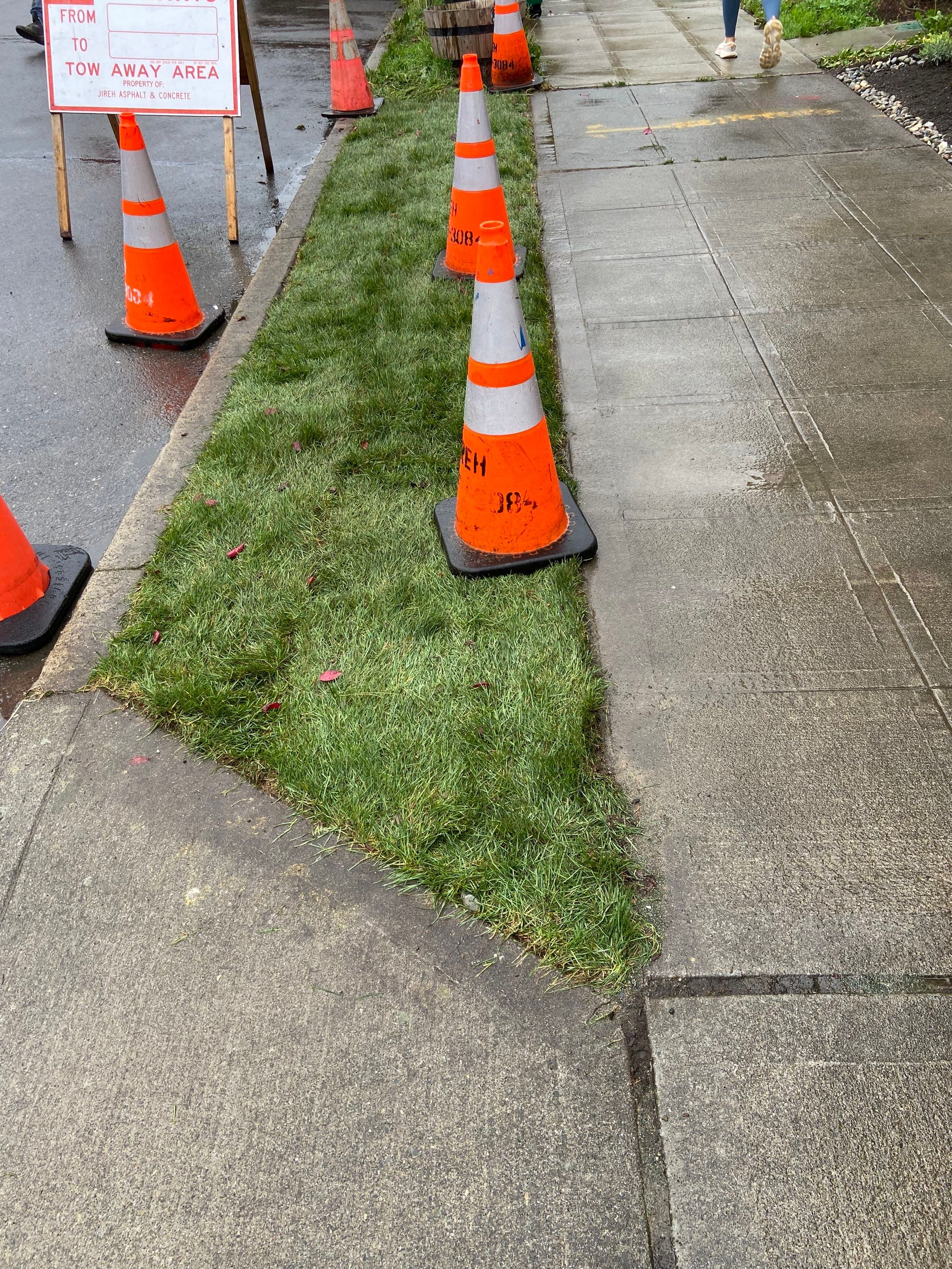 Paver Walkway & Turf Installation | Seattle  by Jireh Asphalt & Concrete Inc 