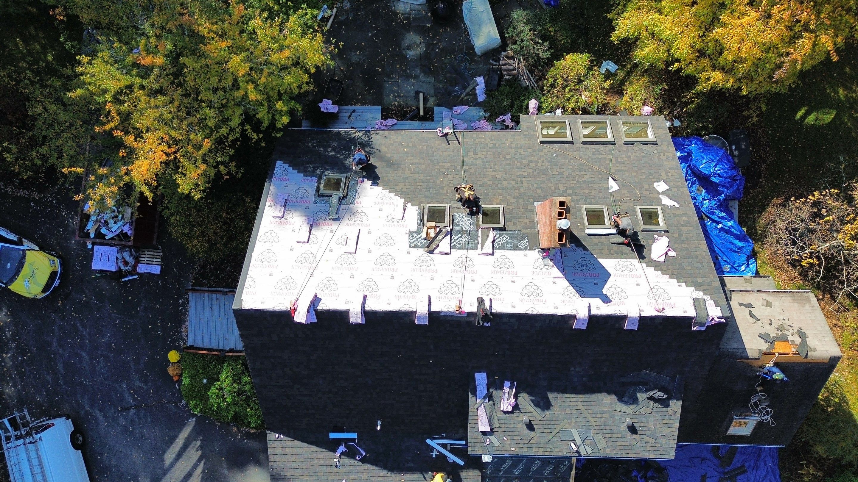 Roof and Gutter Replacement with Platinum Warranty – Carlisle, MA by Mighty Dog Roofing of Greater Middlesex County