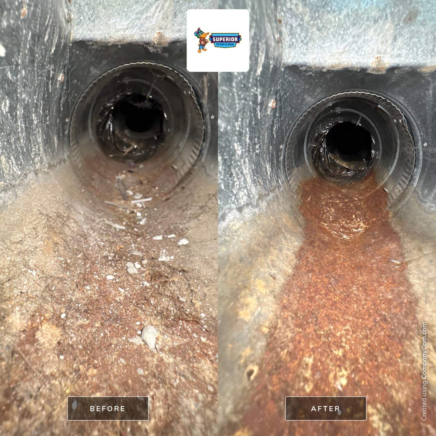 Air Duct Cleaning With a Vacuum Truck in Steubenville, OH by Superior Air Duct Cleaning