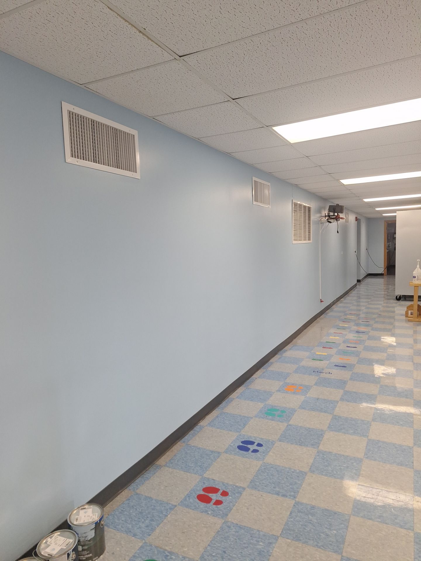 Early Childhood Center Interior Painting and Drywall Repair in Muskegon by Gordon Painting