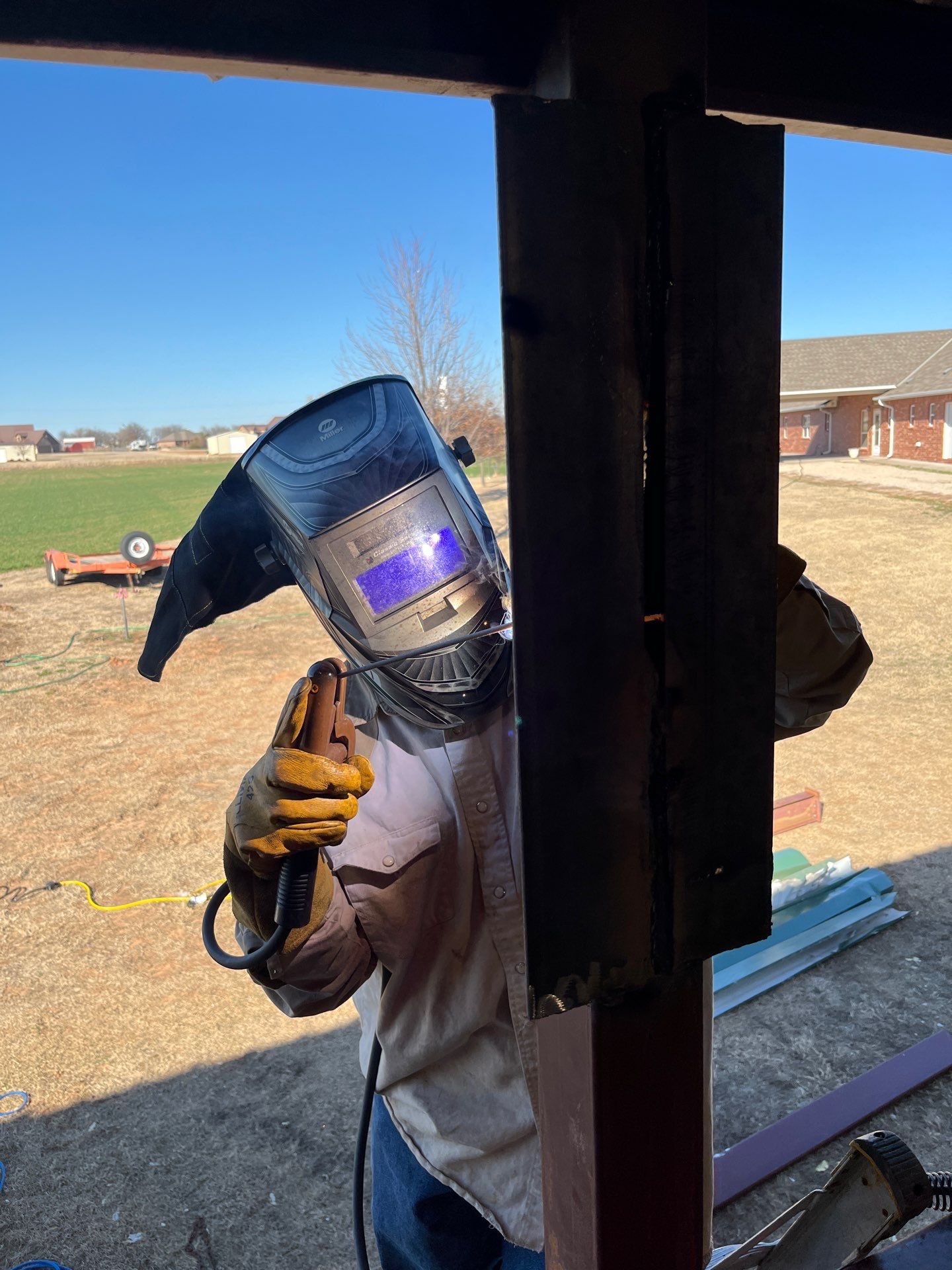 Metal Roof & Building Project in El Reno by Z Construction & Roofing, LLC