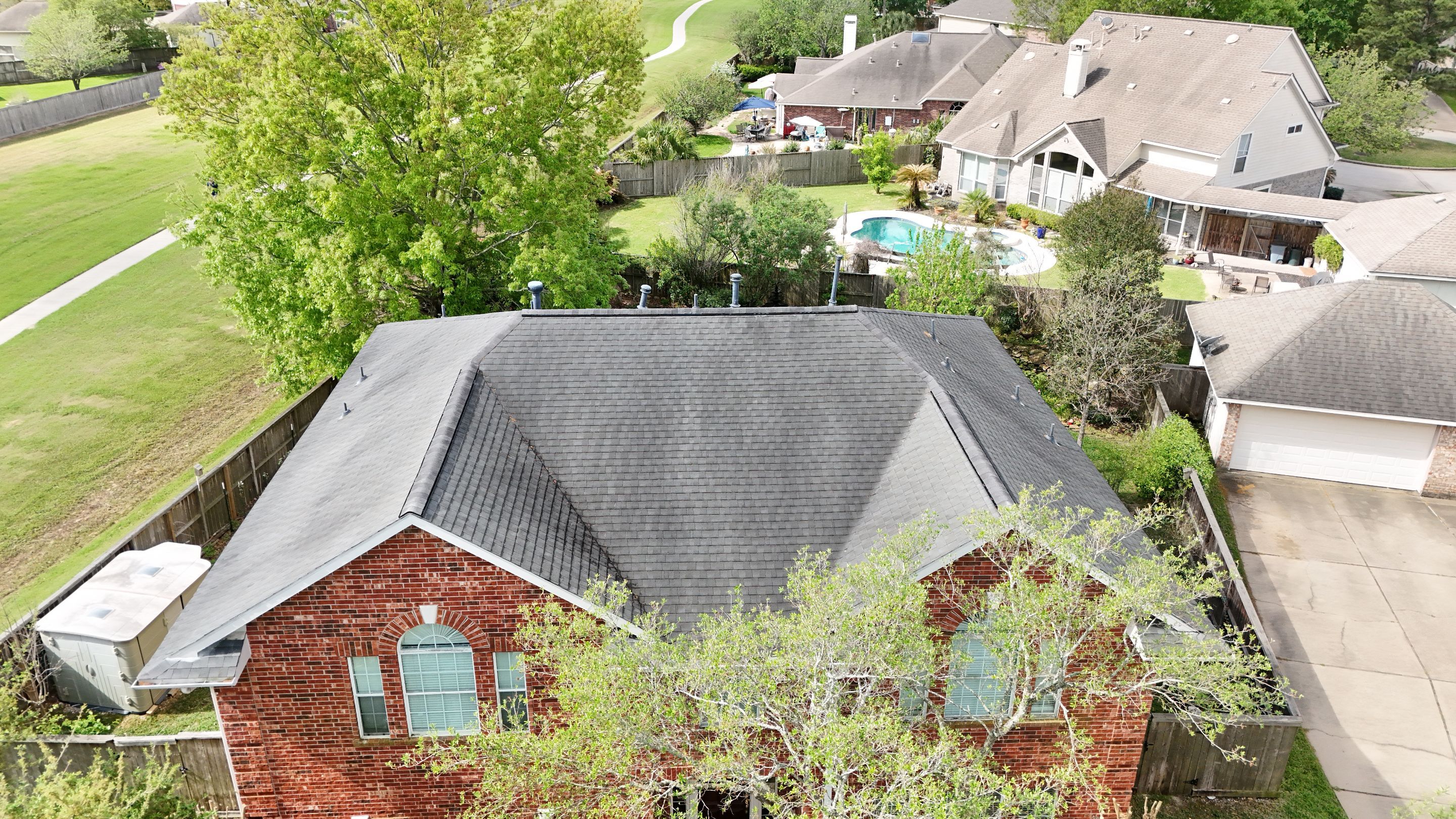 Project in Spring, Texas by Roof Top Innovations