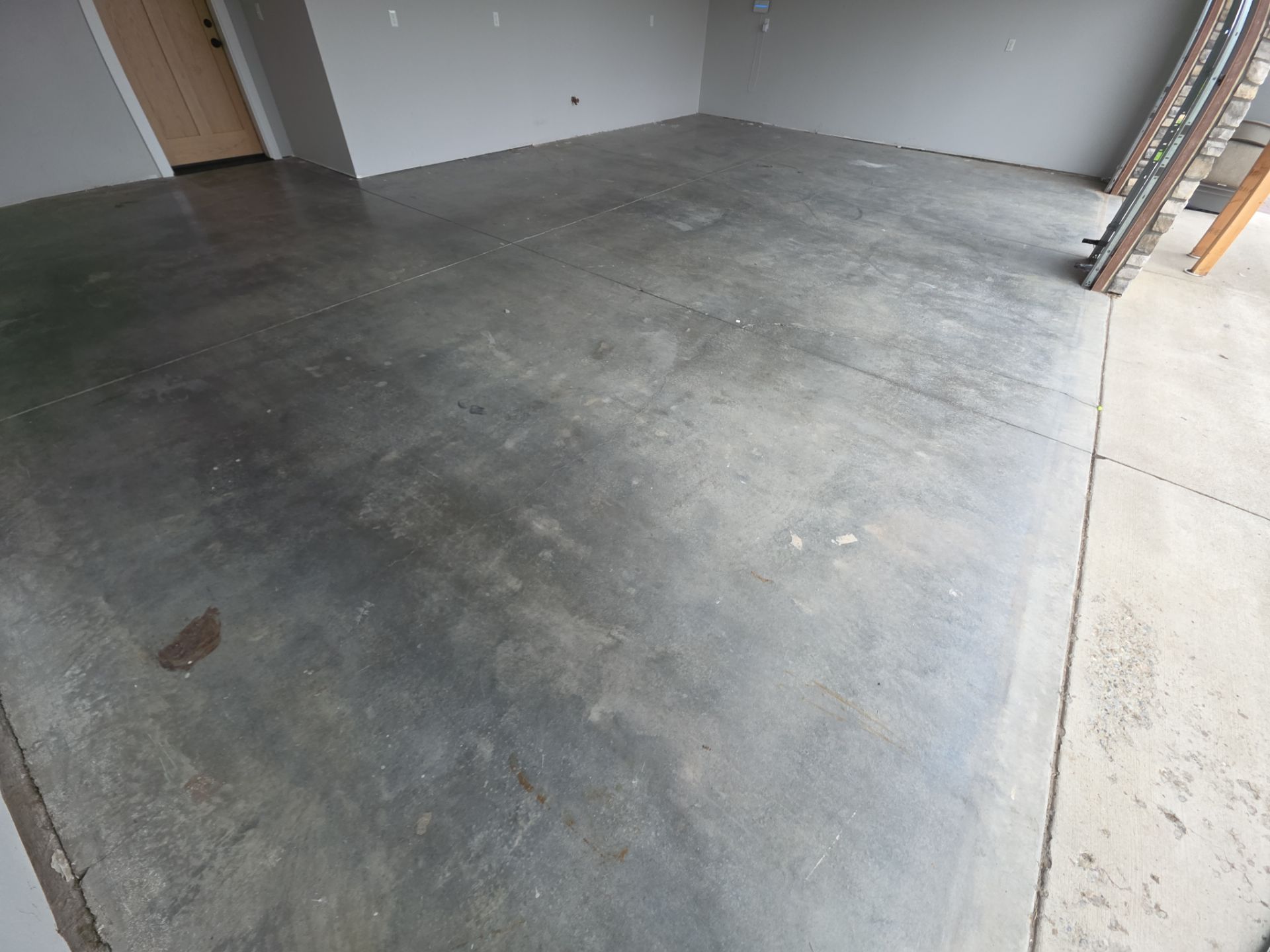 Walla Walla Garage Floor Transformation Using Limestone Hybrid Coating by Croc Coatings, LLC
