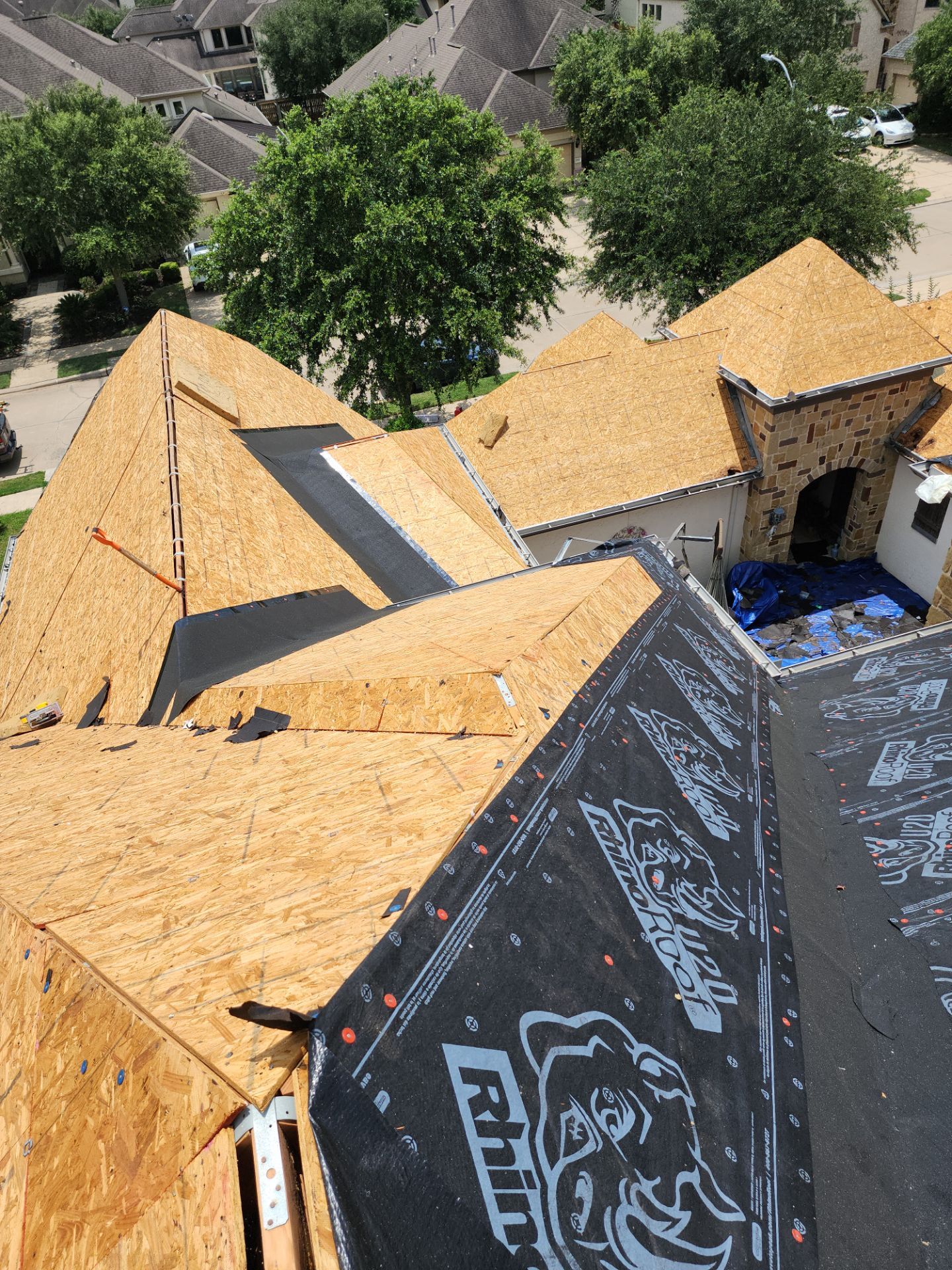 Residential Roofing Repair using Owen's Corning Duration (Lifetime) Shingles by Roof Repair Services LLC