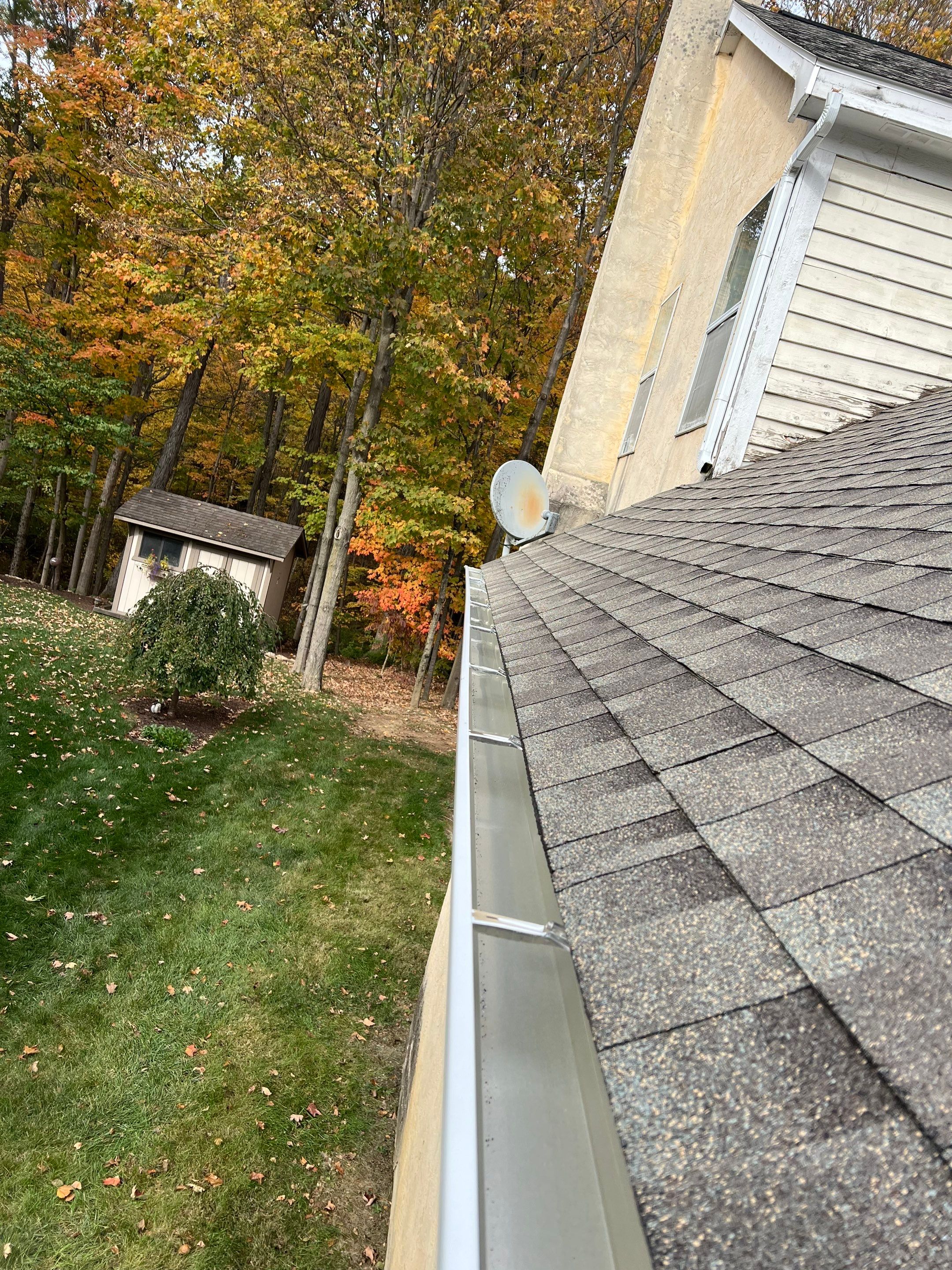 Residential Roofing Installation using GAF Timberline HDZ Weathered Wood by Nitro Roofing and Construction