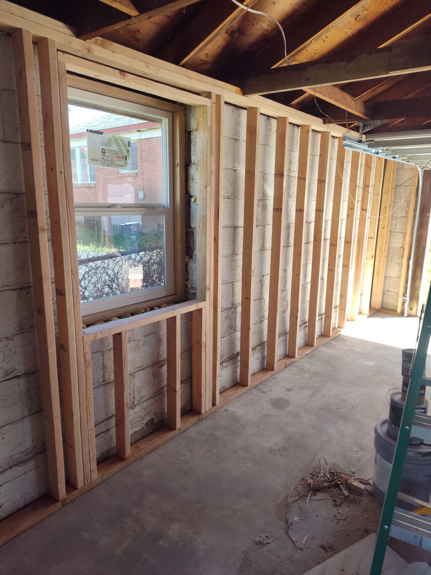 Garage Project in South Ogden by Rudd Builders LLC