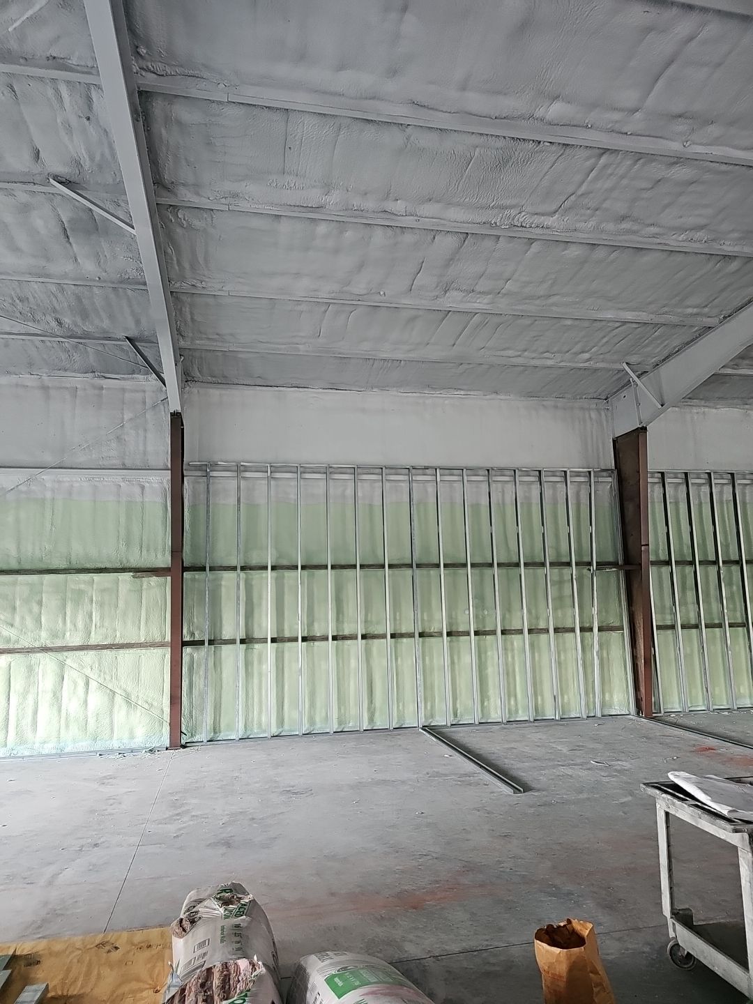 Commercial Building using Closed Cell Spray Foam by NYS Foam & Energy