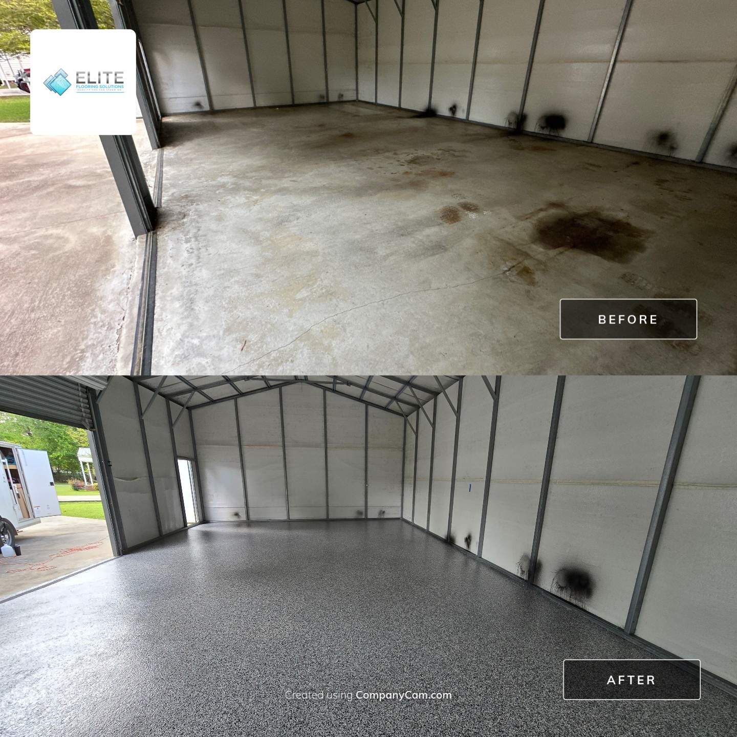 Standalone Garage in Trion, GA by Elite Floor Solutions