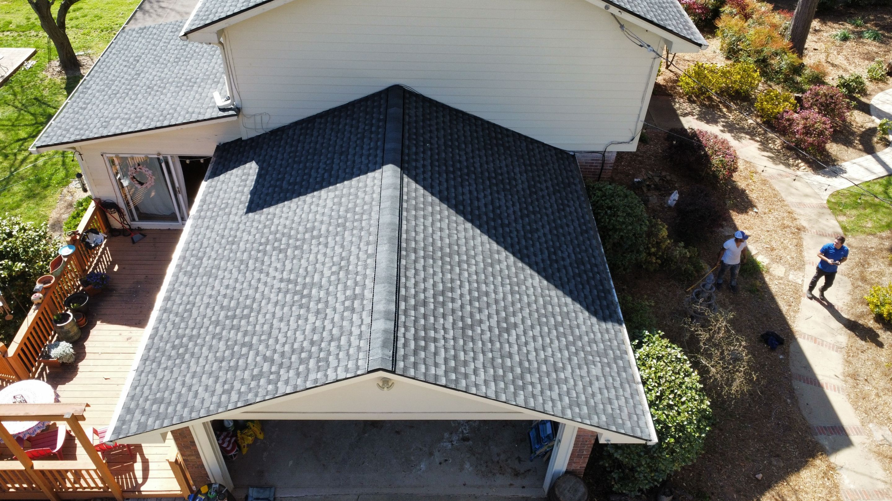 Roswell, GA Roof Replacement GAF Timberline UHDZ Charcoal by Reset Roofing