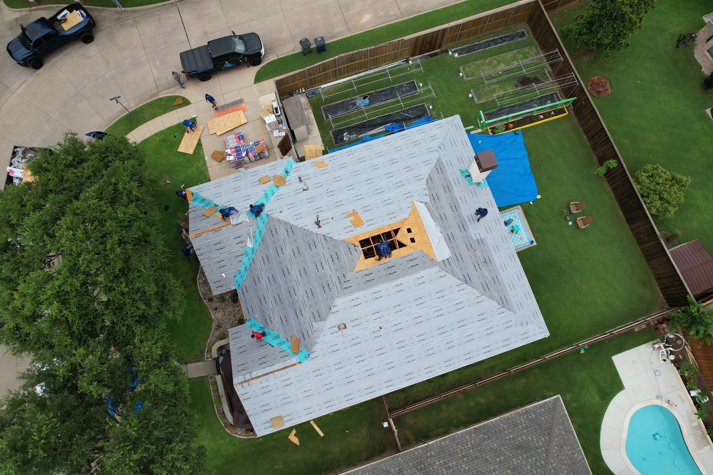 Project in Wylie by Zeus Exteriors