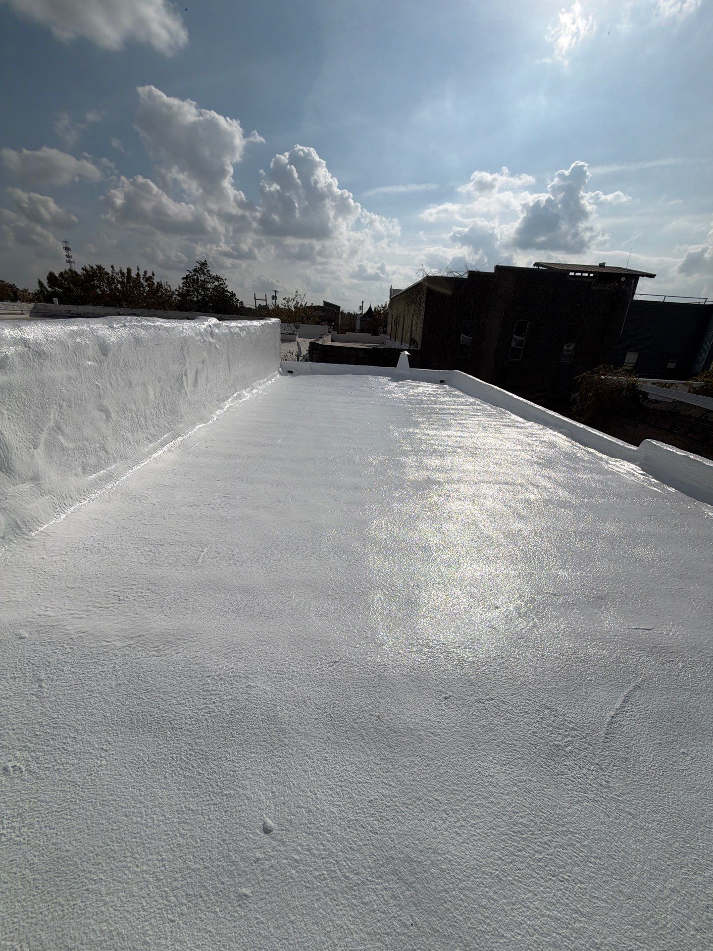 Heath Hyde, P.C. – Commercial Foam Roof Restoration in Sulphur Springs, TX by All Star Roofing LLC