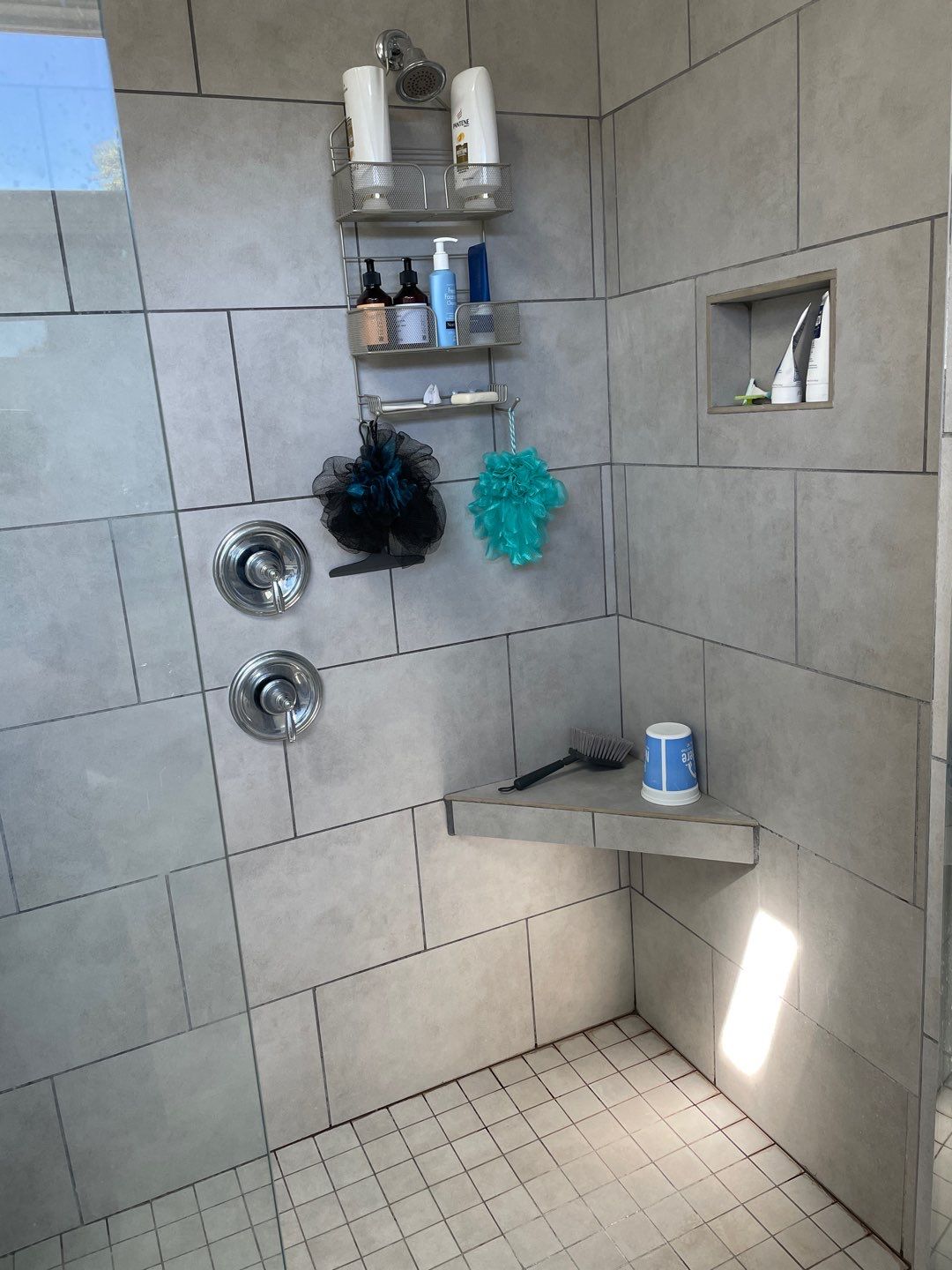 Glamorous Tile Shower Remodel by Footprints Floors of East Atlanta