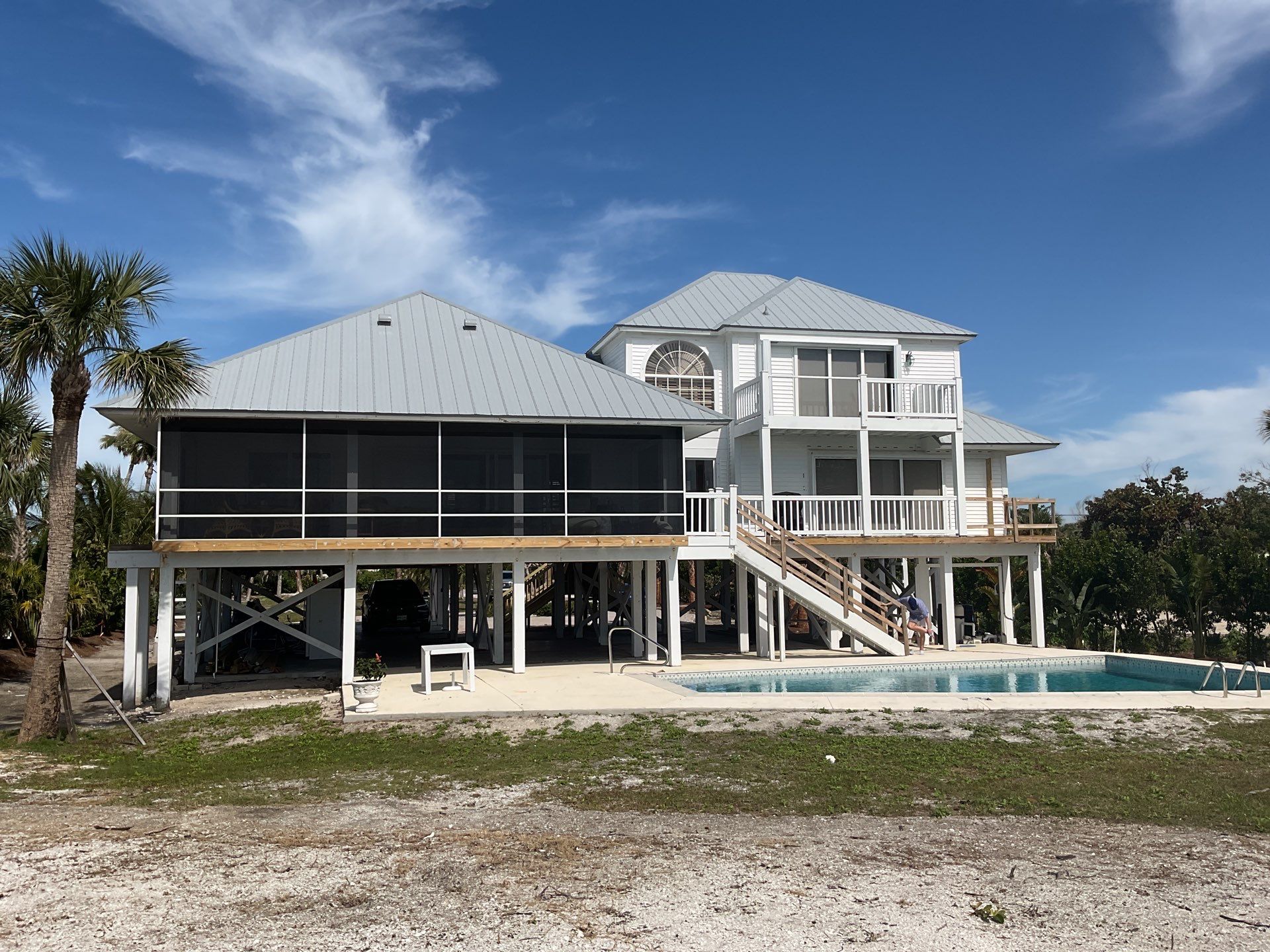 Downspout Installation using Downspout Extension in Sanibel FL by Gutter Professors