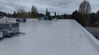 Commercial Roofing Overlay using Duro-Last