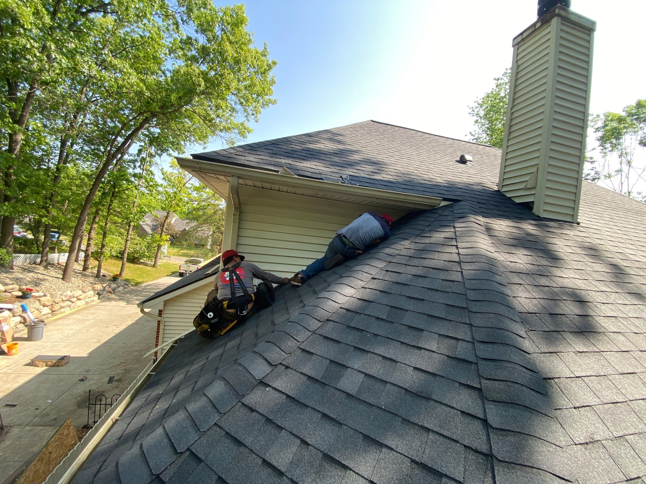 Roof Replacement using CertainTeed Landmark by 180 Contractors