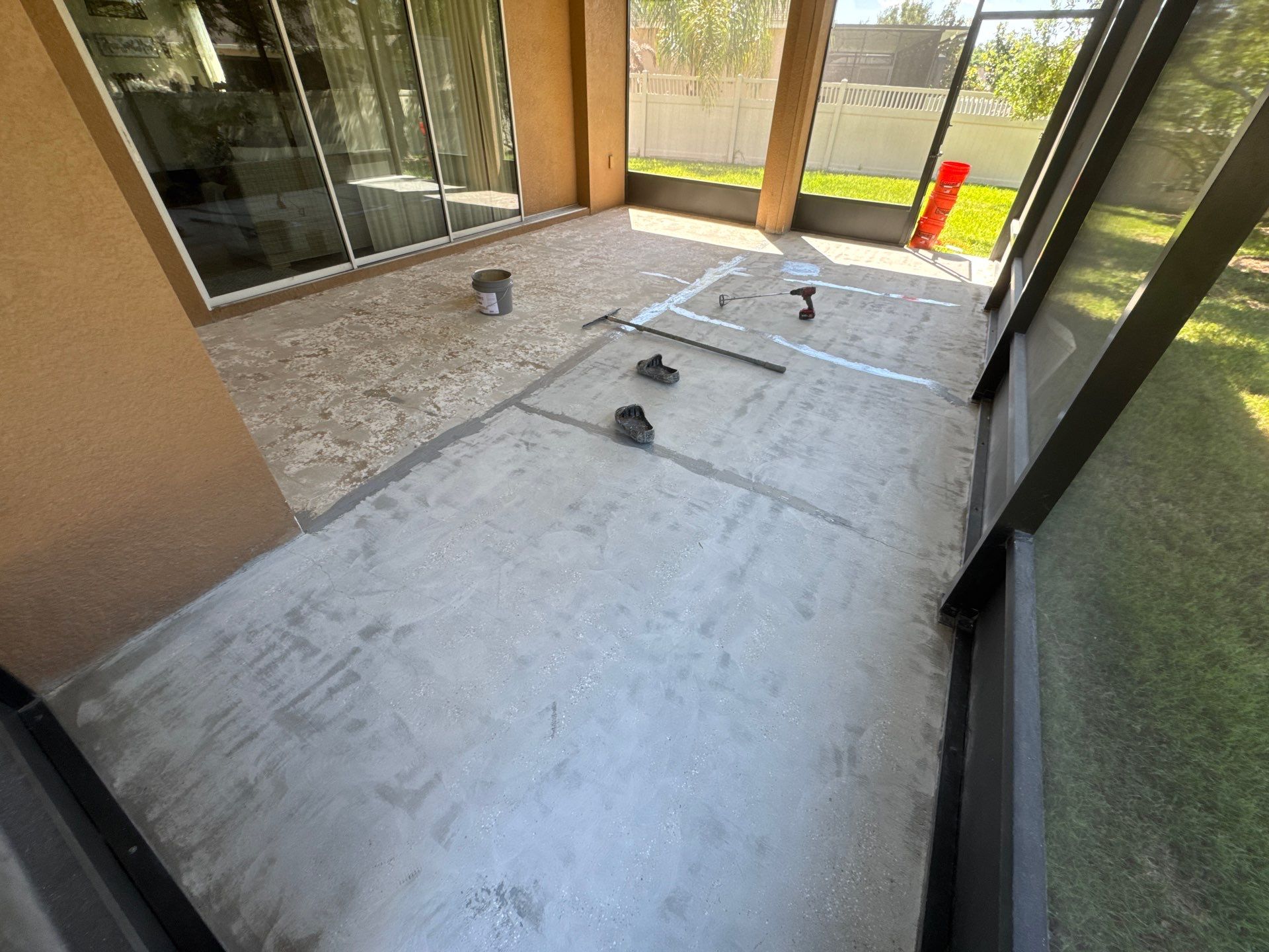 Fish Hawk, FL Lanai Renovation by Performance Floors & Coating
