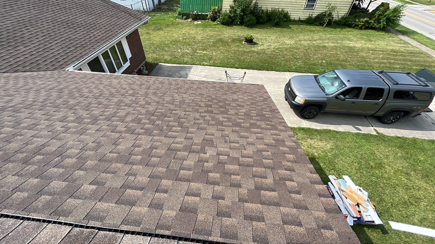 Residential Roofing Installation using GAF Timberline HDZ Barkwood by Nitro Roofing and Construction