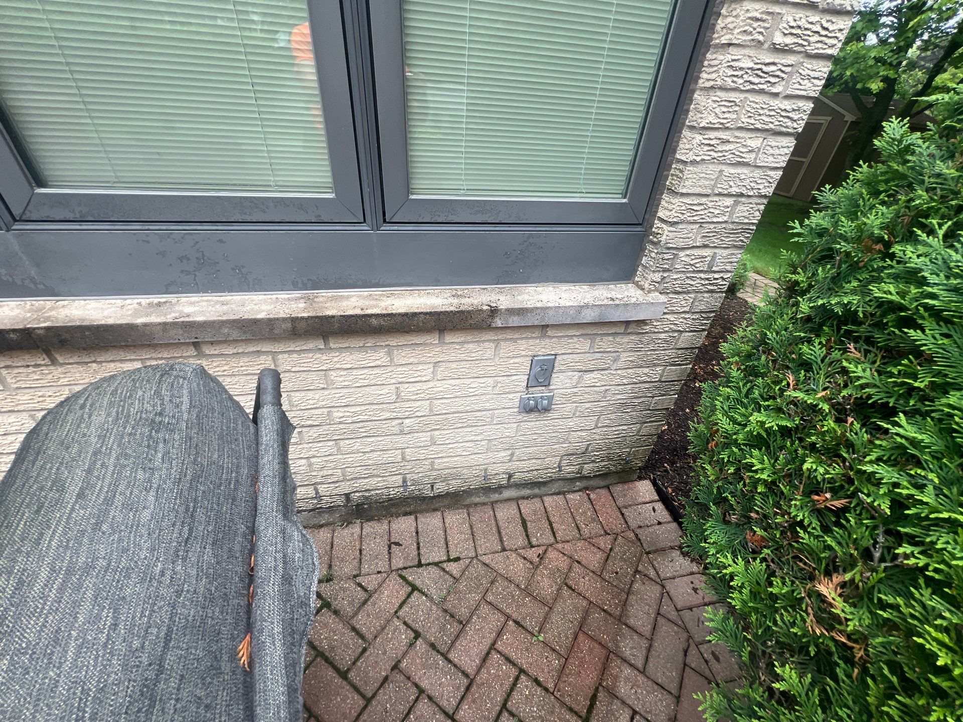 Brick paver clean, sand and seal.  using Surebond SB-1300 by Northern Power Washing LLC.