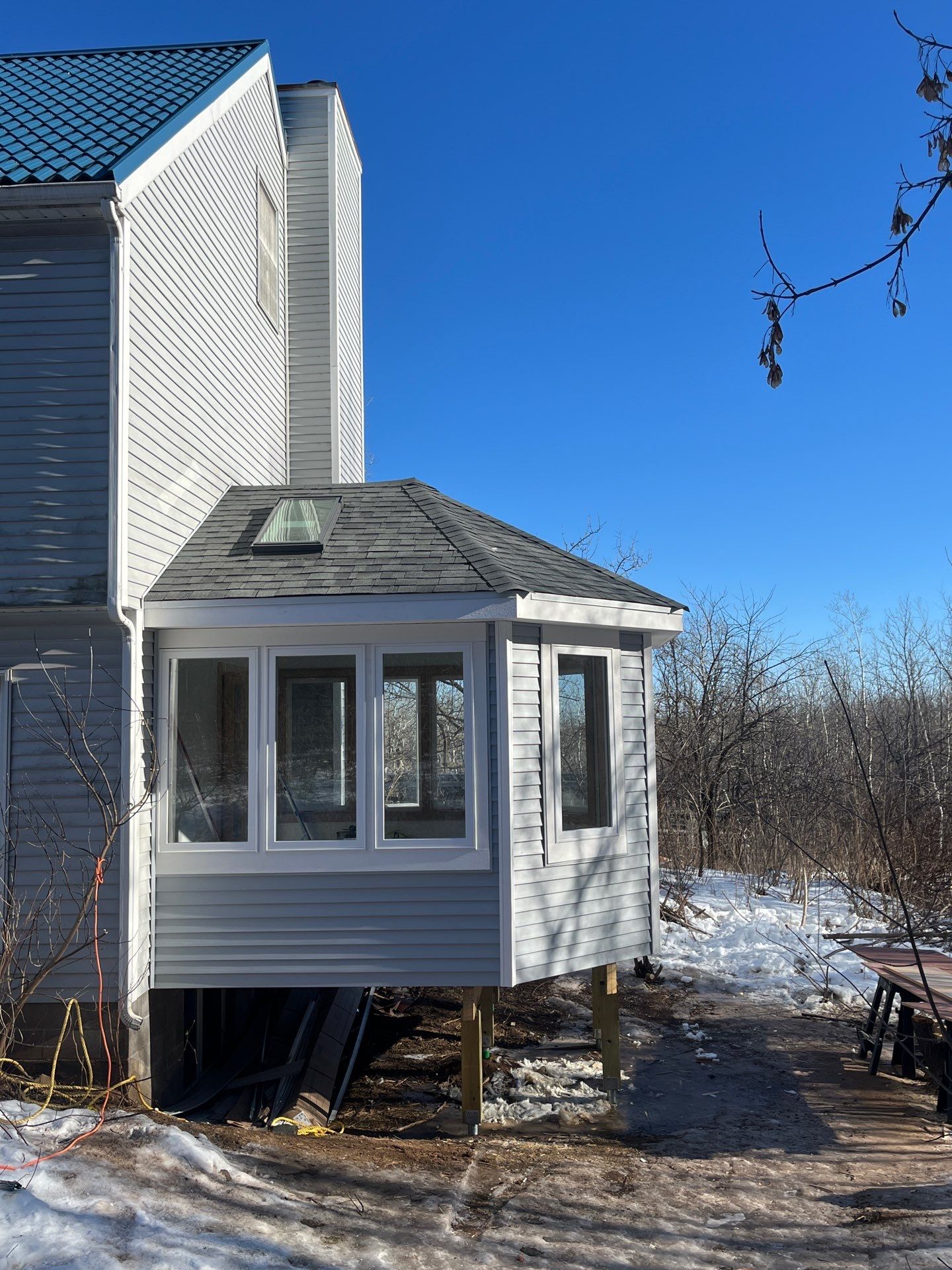 Sunroom Addition by Anchor North Property Services