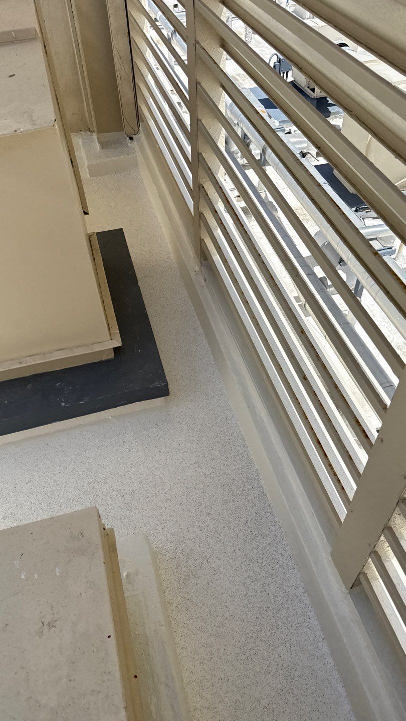 Coronado Tower Roof Rejuvenation and Waterproofing Using Ecodur Coating by Reliable Roofing San Diego Inc.