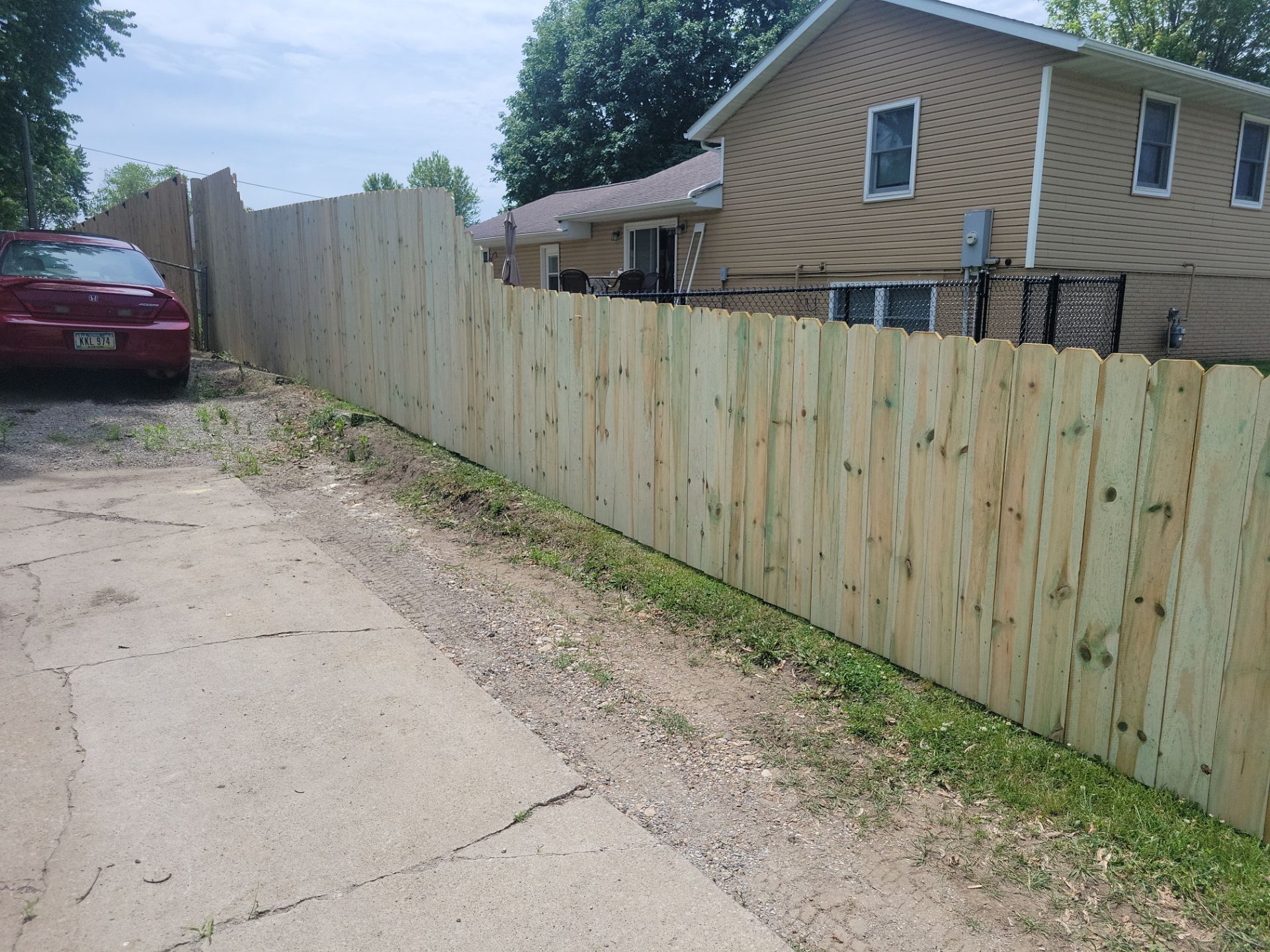 Project in Cedar Falls by Perfect Picket Fence and Stain