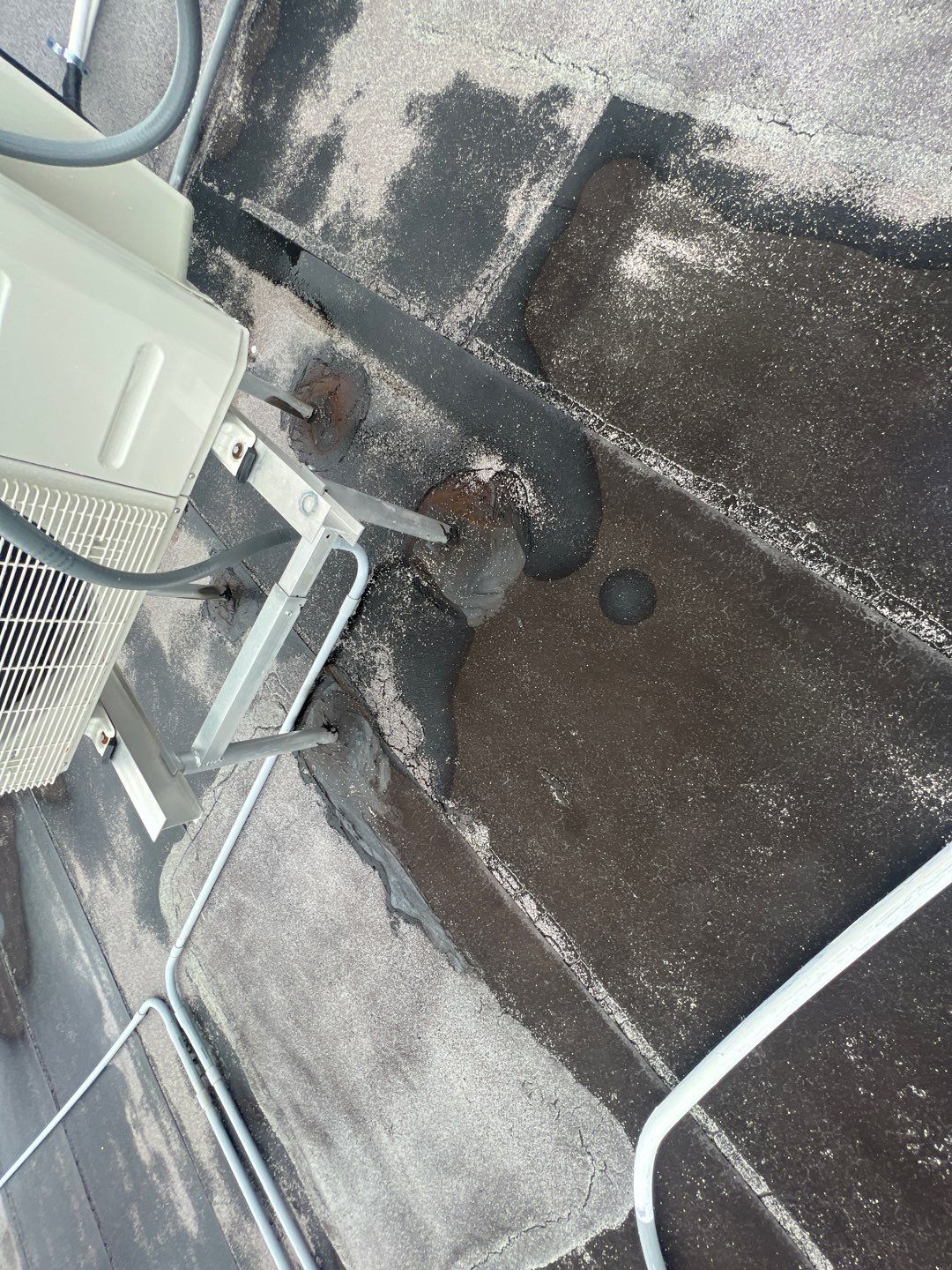 Commercial Roofing Repair using Roof Sealant by Four Peaks Roofing