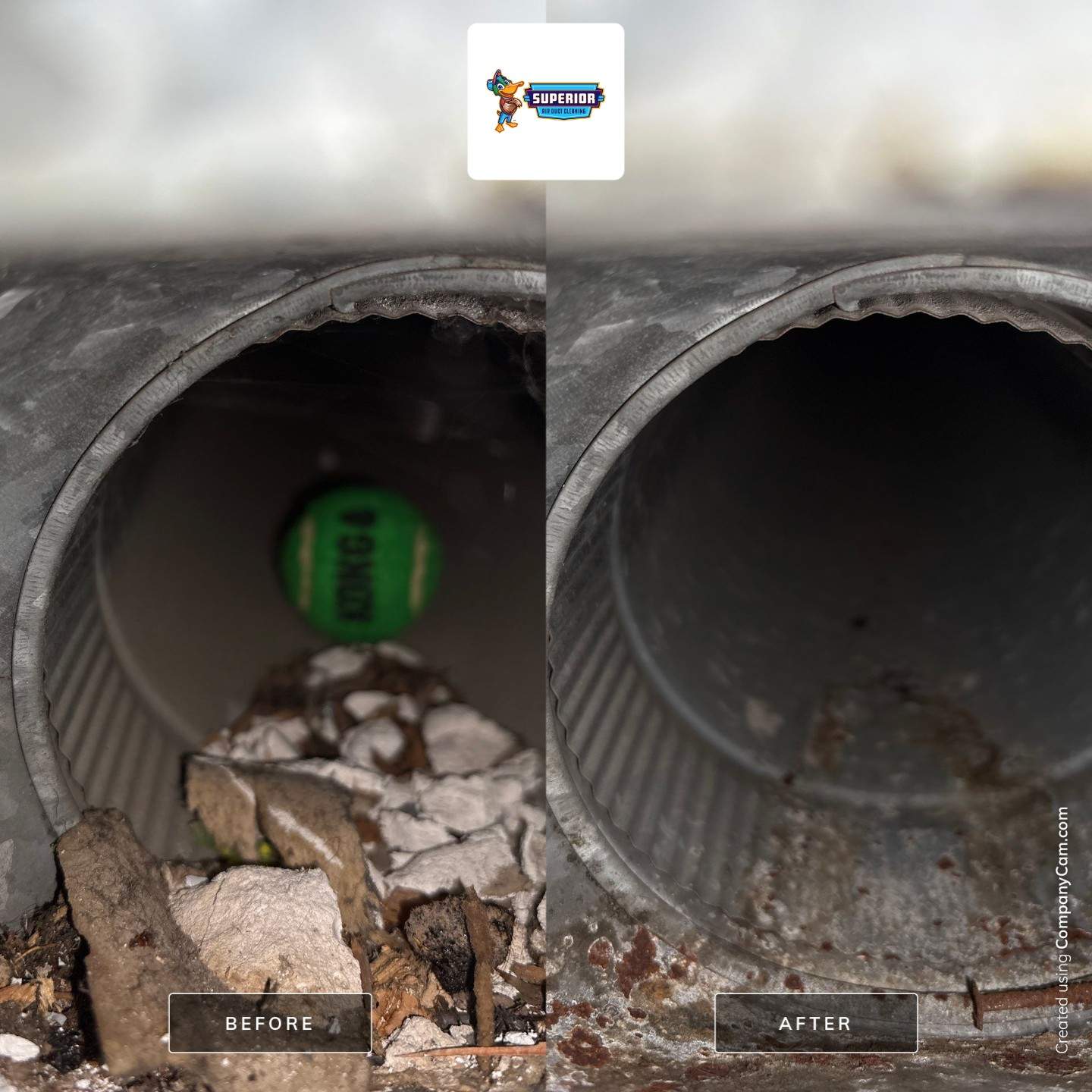 Air duct cleaning in Brighton twp, Beaver PA by Superior Air Duct Cleaning